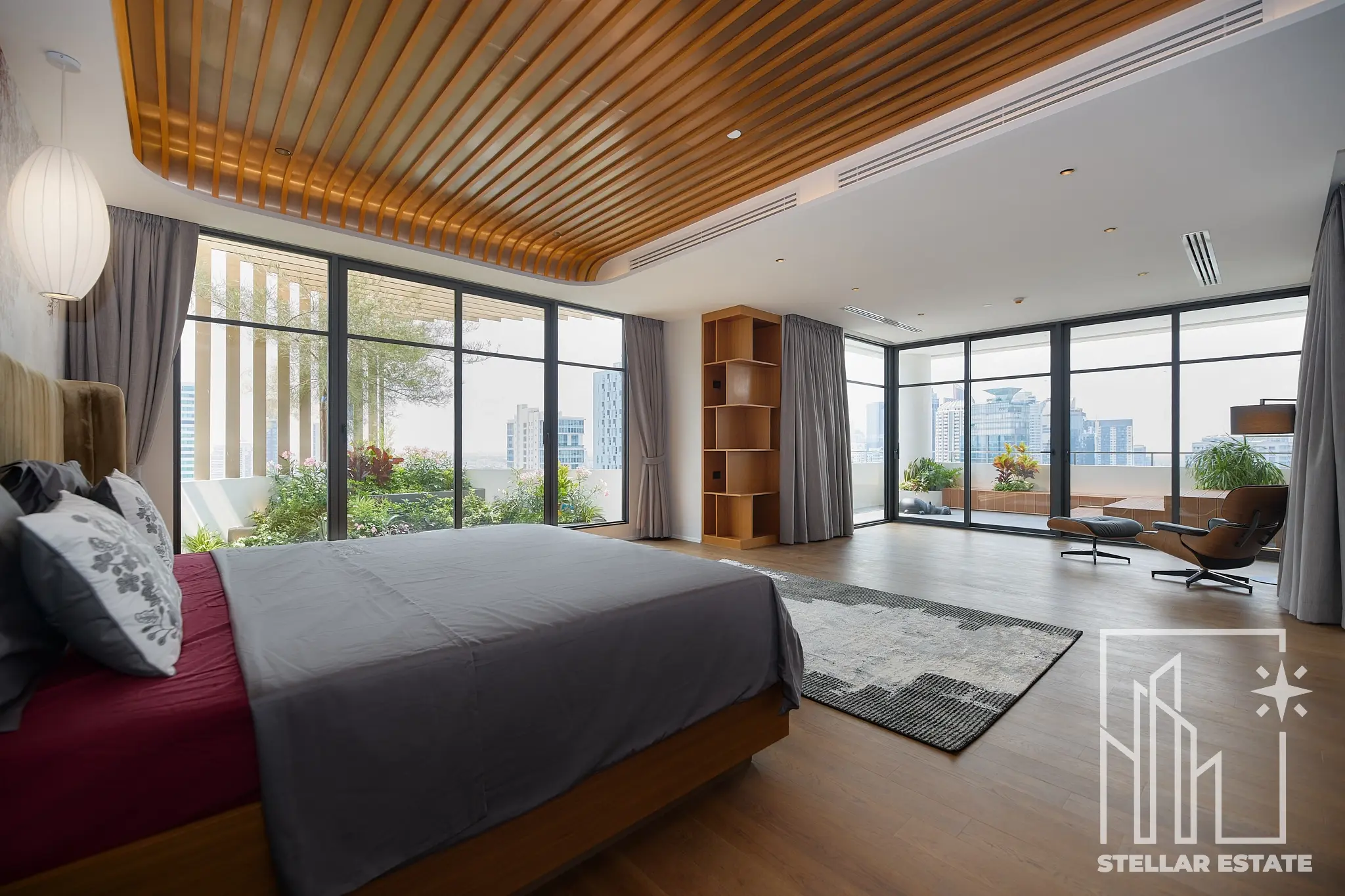 Jungle paradise duplex penthouse in Thonglor Bangkok