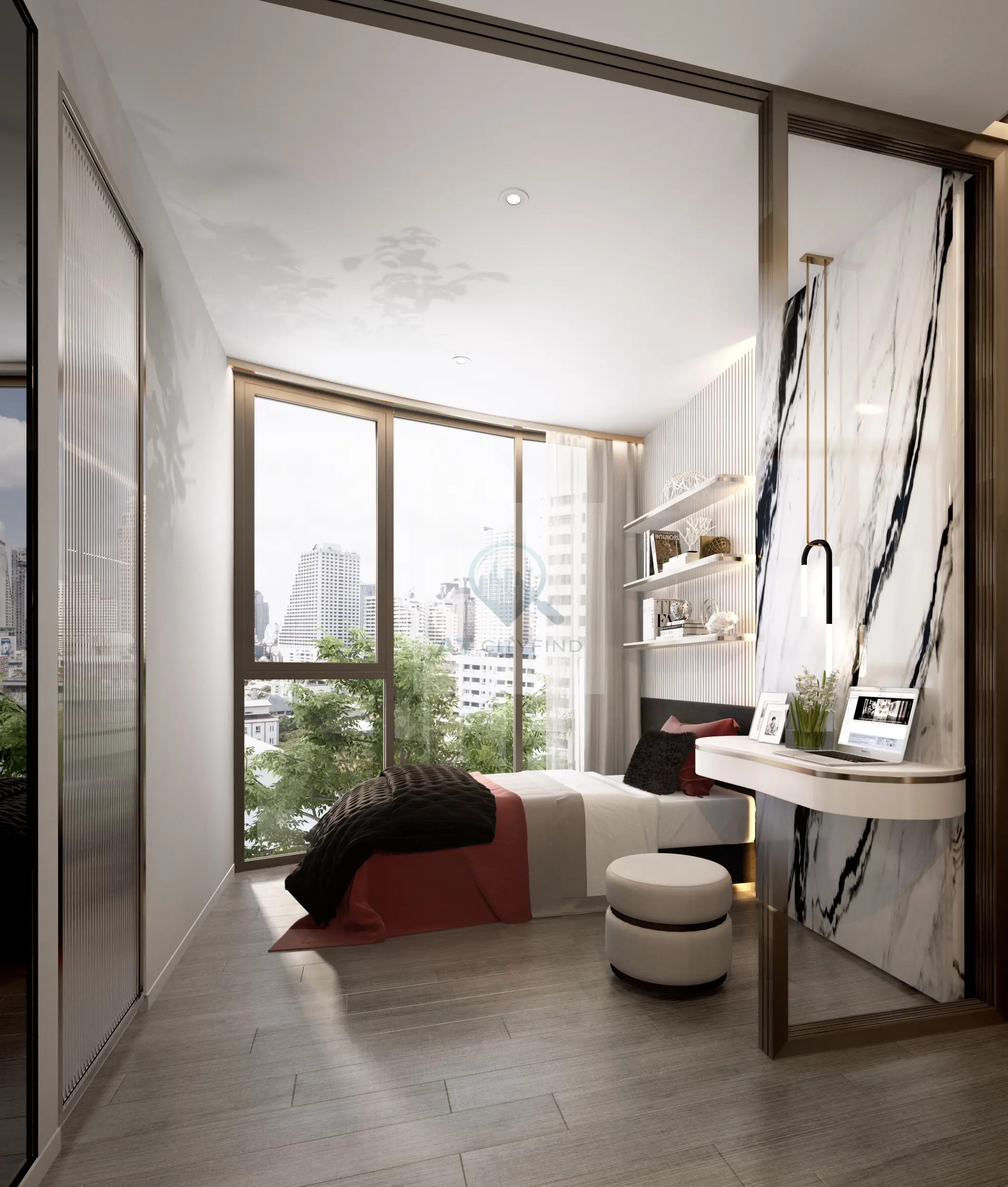 1 Bed/ 1 Bath Fynn Asoke