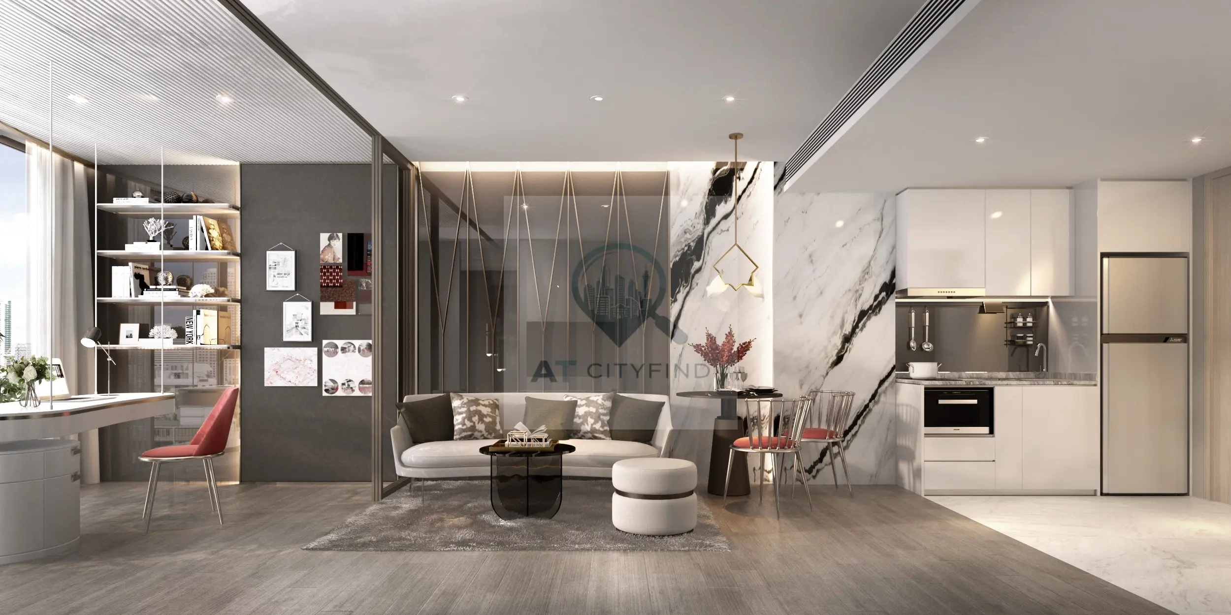 1 Bed/ 1 Bath Fynn Asoke