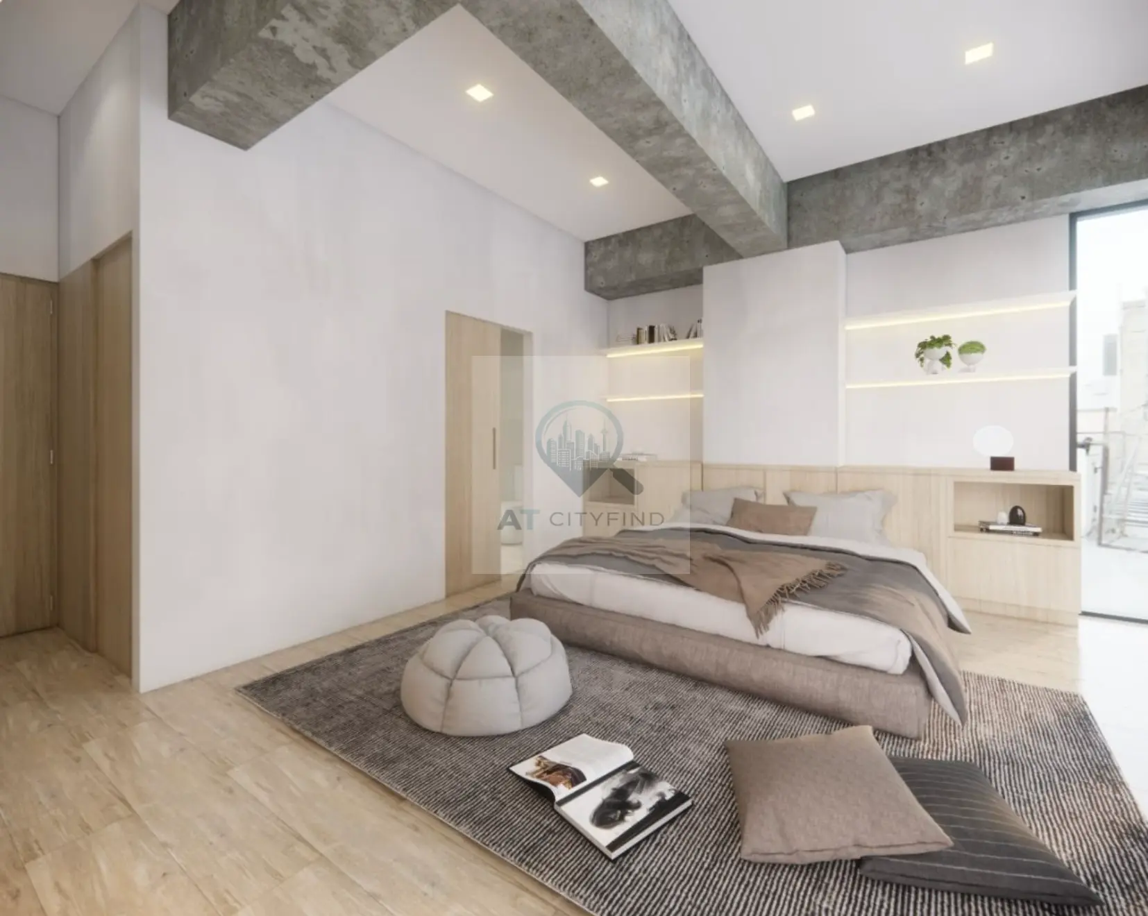 4 Bed/ 3 Bath Bare-Shell Duplex Penthouse. Alcove Thonglor 10