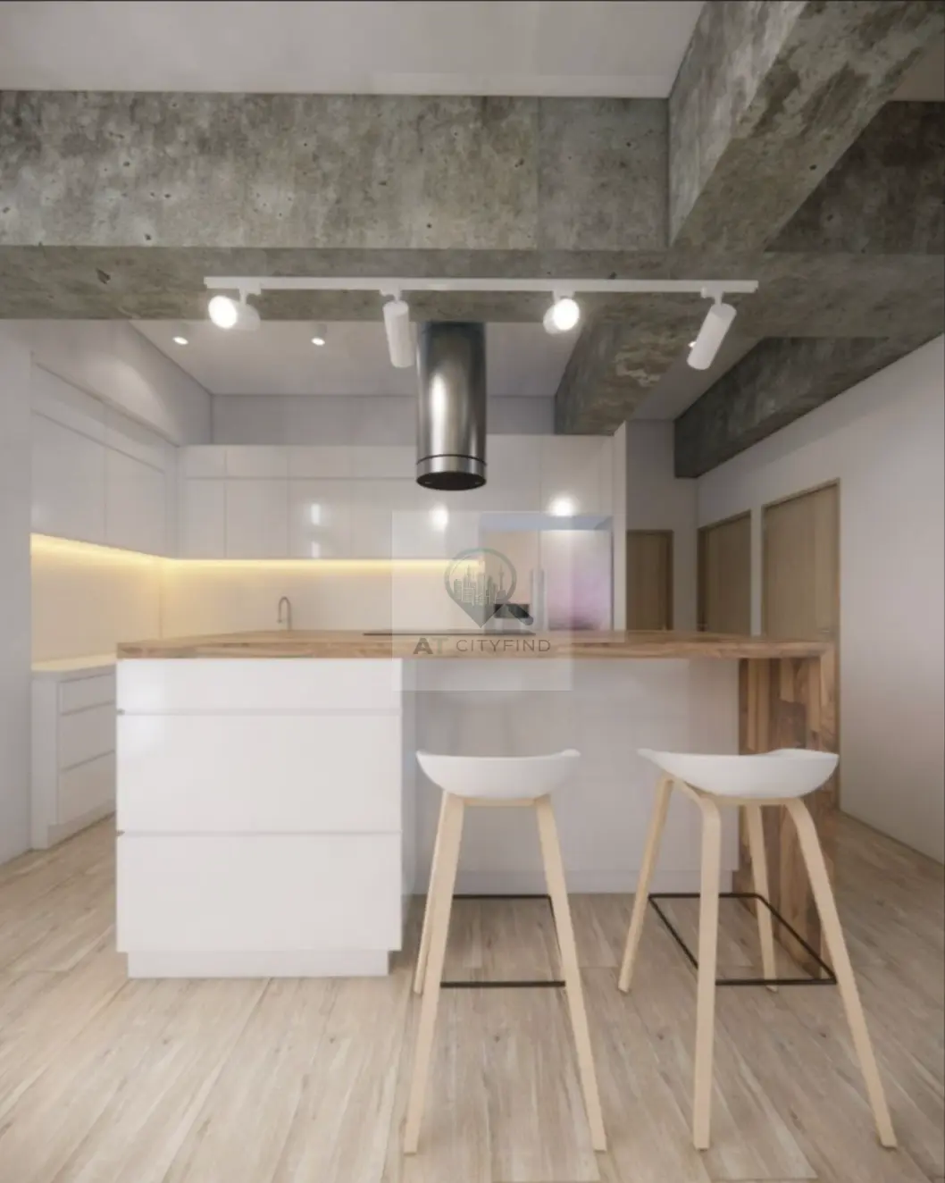 4 Bed/ 3 Bath Bare-Shell Duplex Penthouse. Alcove Thonglor 10