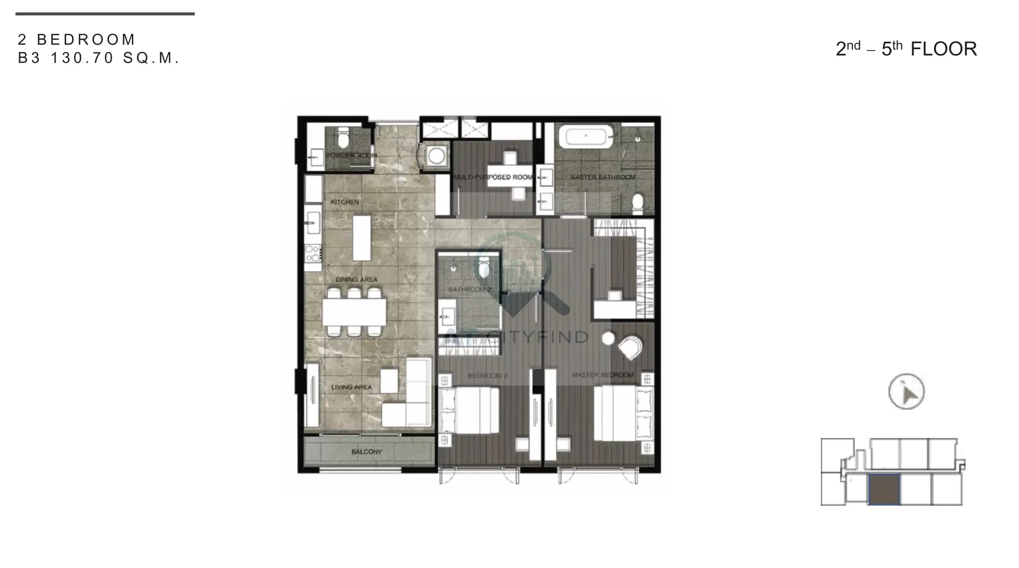 2+1 Bed/ 3 Bath Nivati Thonglor