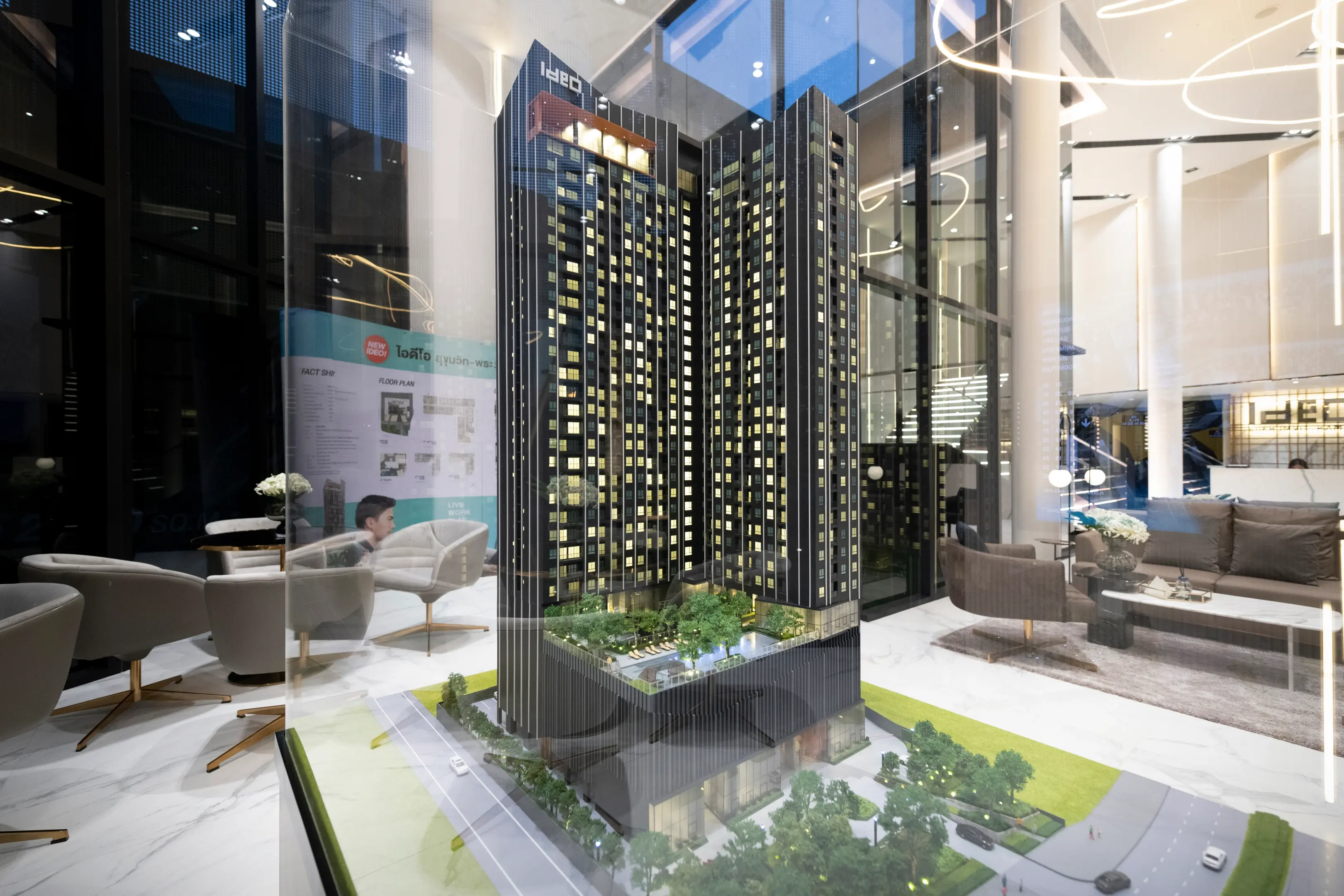 1 Bed/ 1 Bath Ideo Sukhumvit - Rama 4