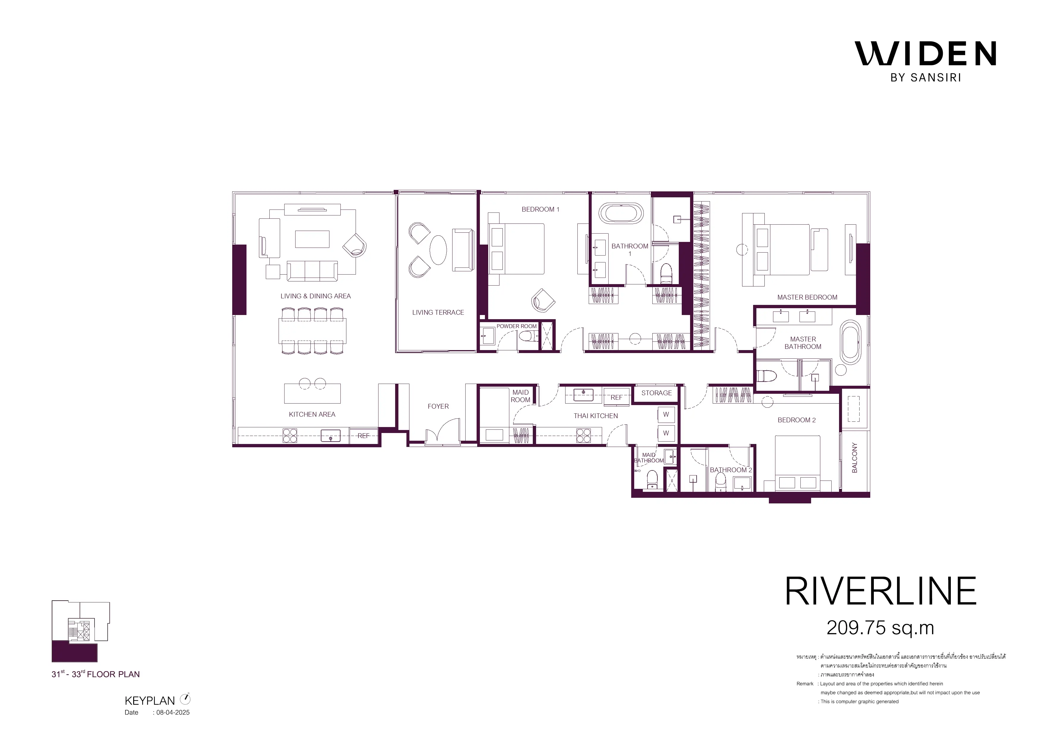 Penthouse WIDEN by Sansiri