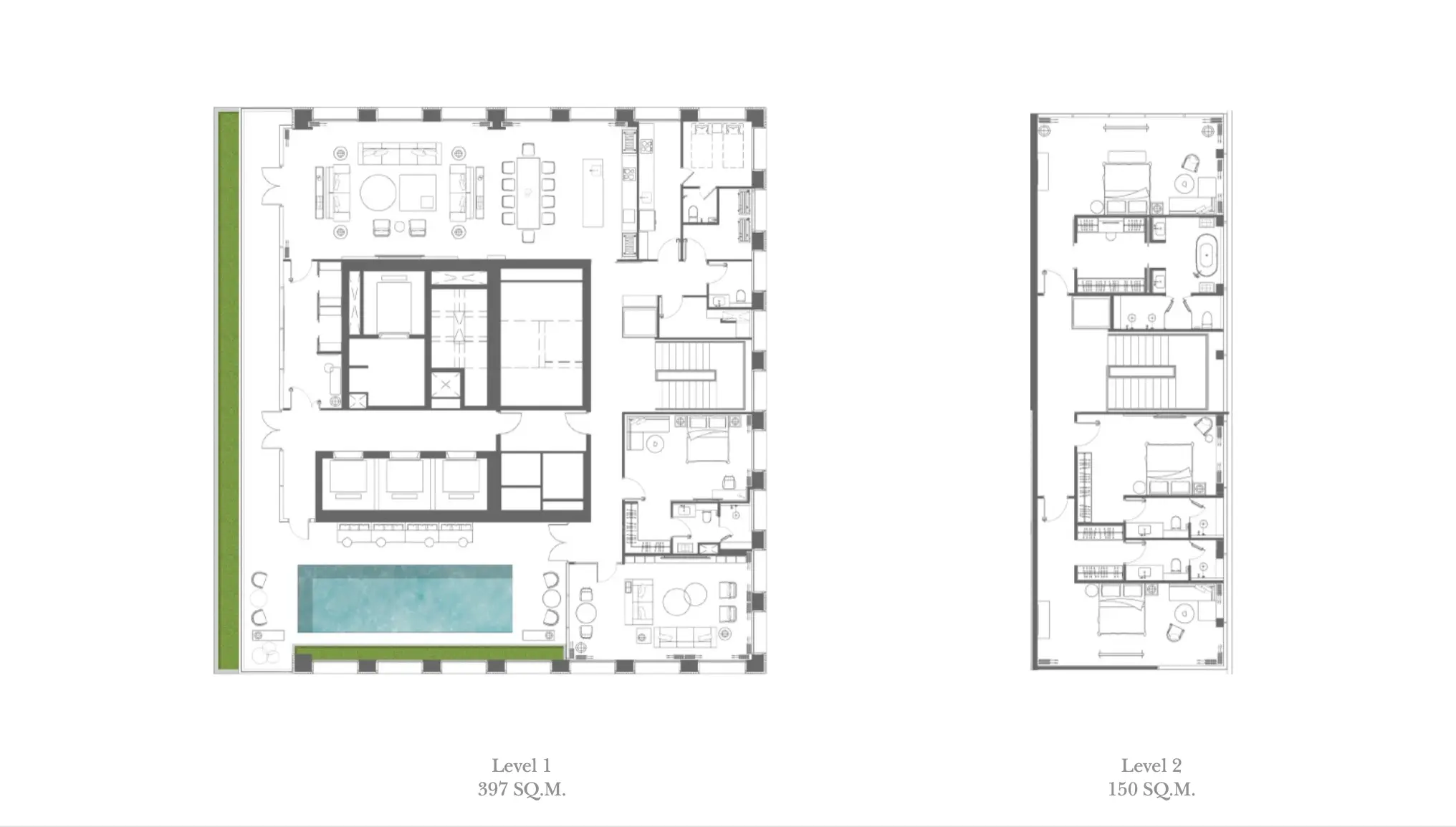 Duplex Penthouse InterContinental Residences Bangkok Asoke