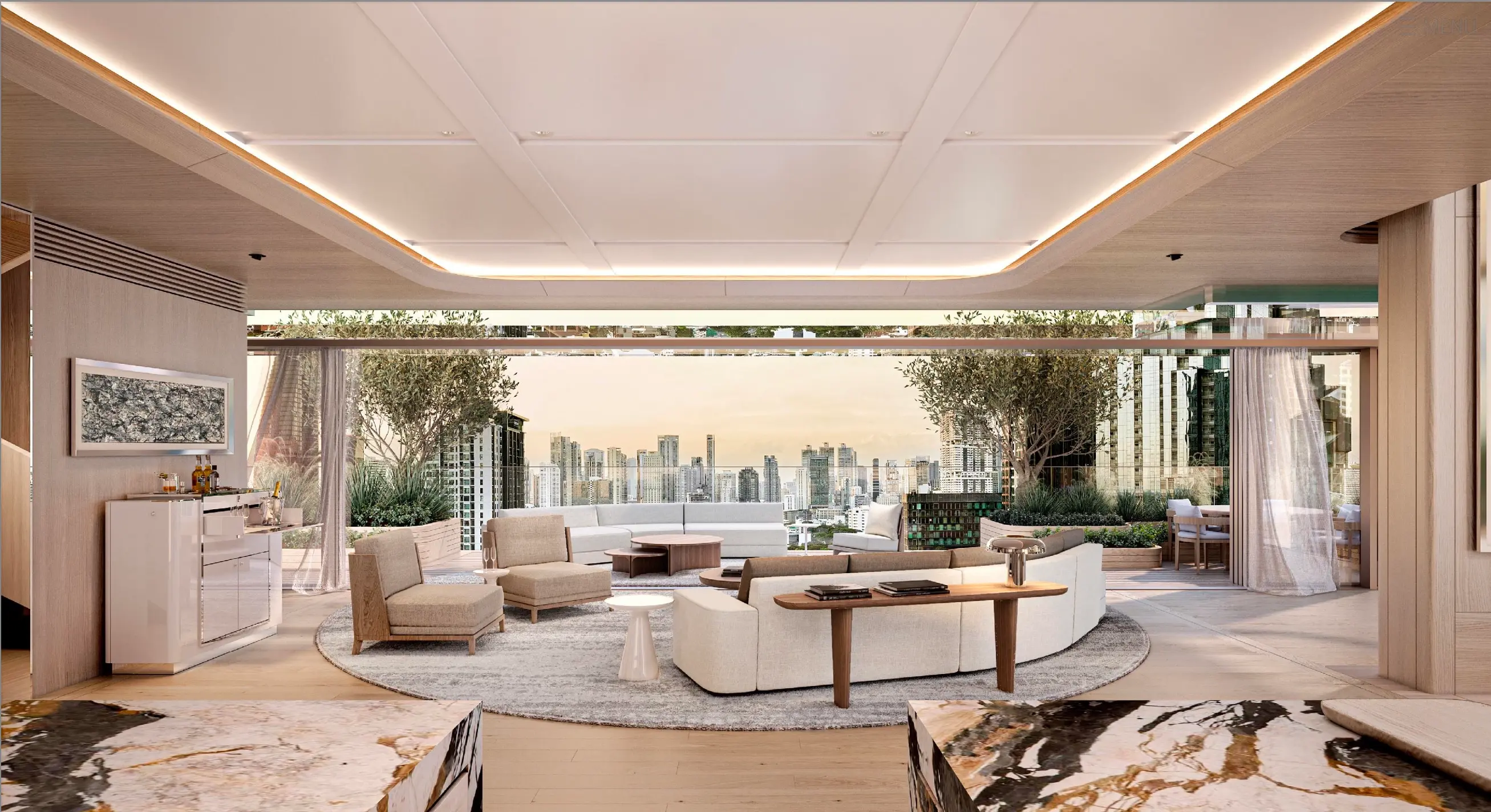 4 Bed/ 5 Bath Porsche Design Tower Bangkok