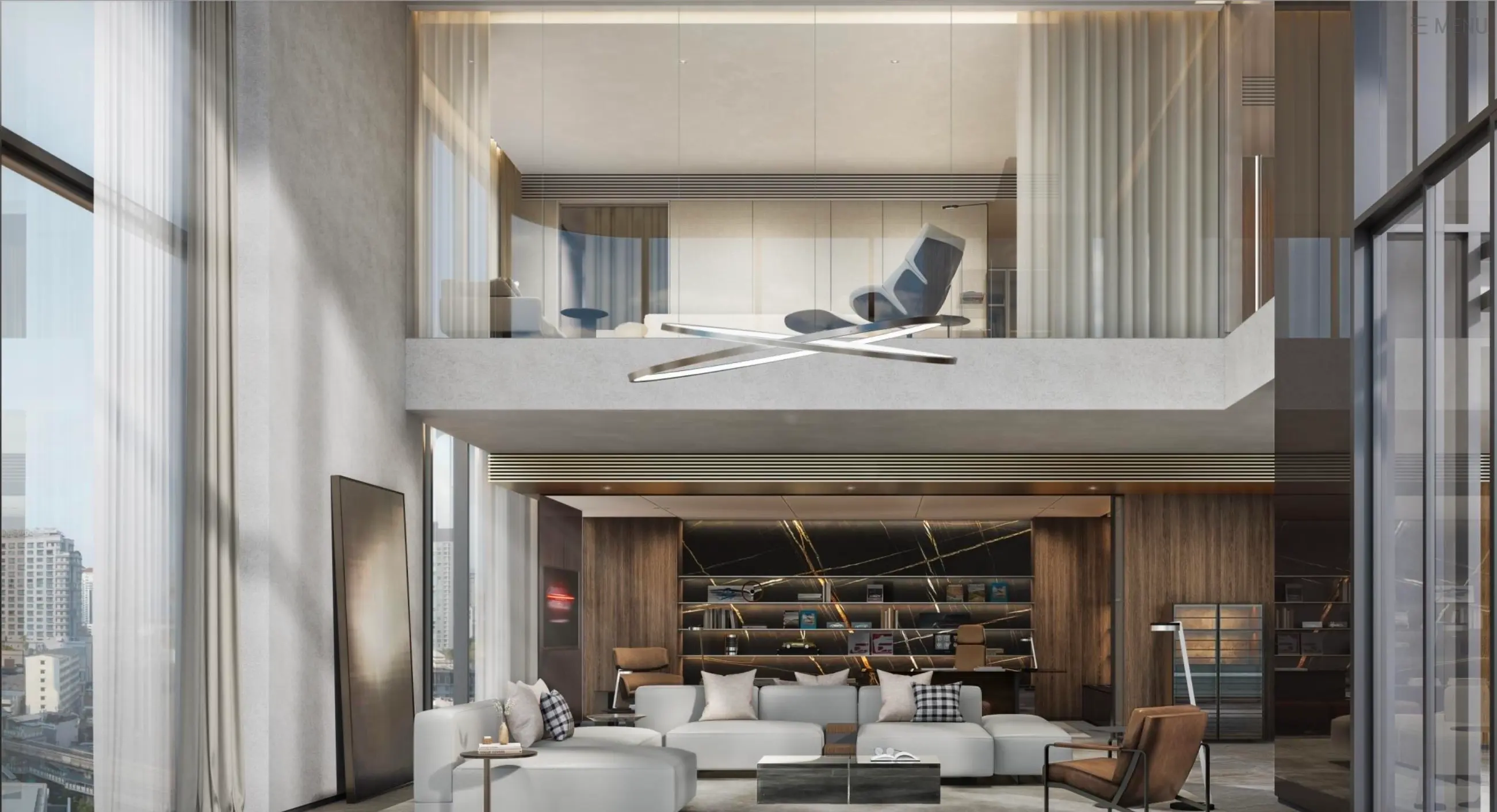 Quadplex Penthouse Porsche Design Tower Bangkok