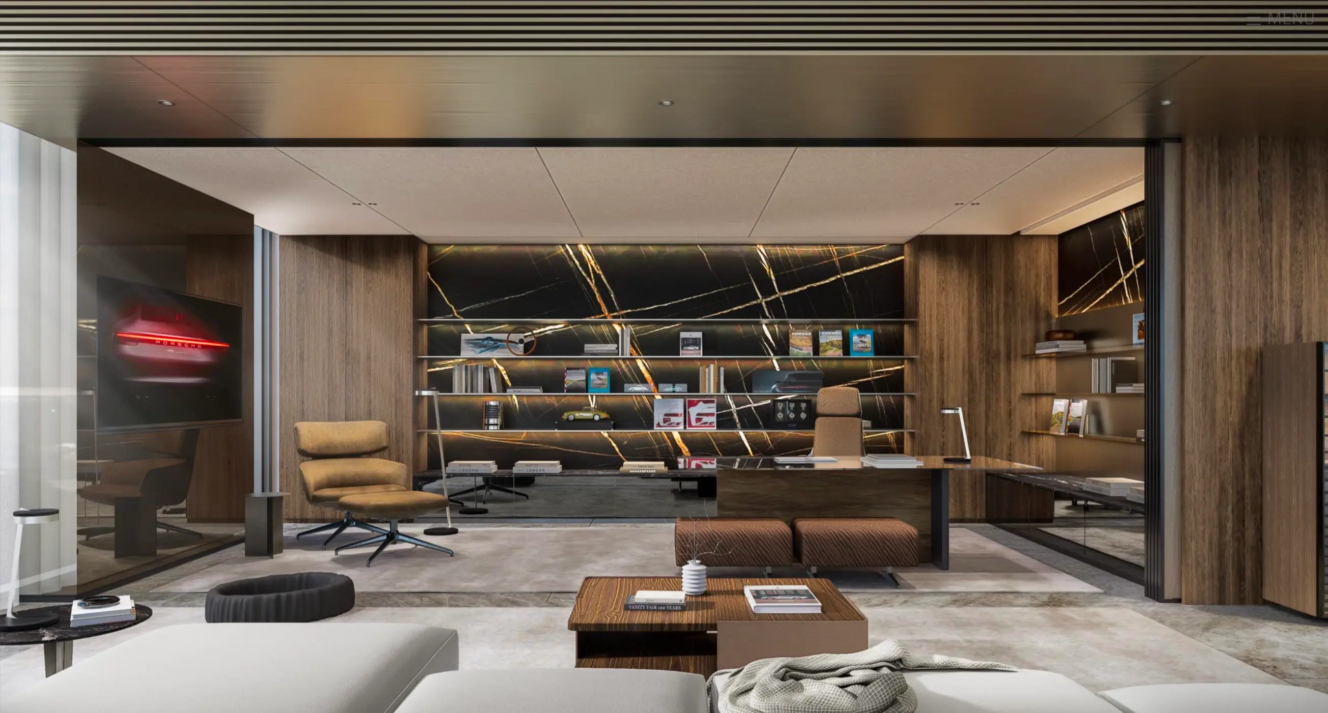 Quadplex Penthouse Porsche Design Tower Bangkok