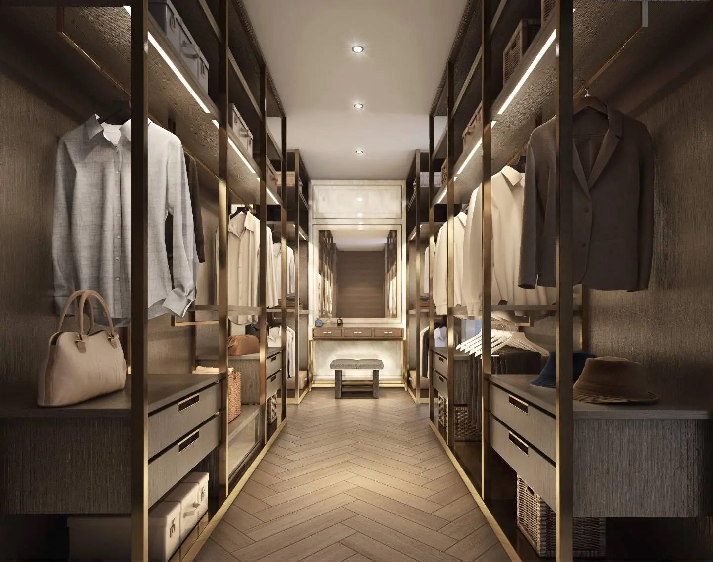 คอนโด 6 ห้องนอนขนาดกว้างขวาง ชั้น 51 พร้อมวิวเมืองที่สวยงามในคลองสาน