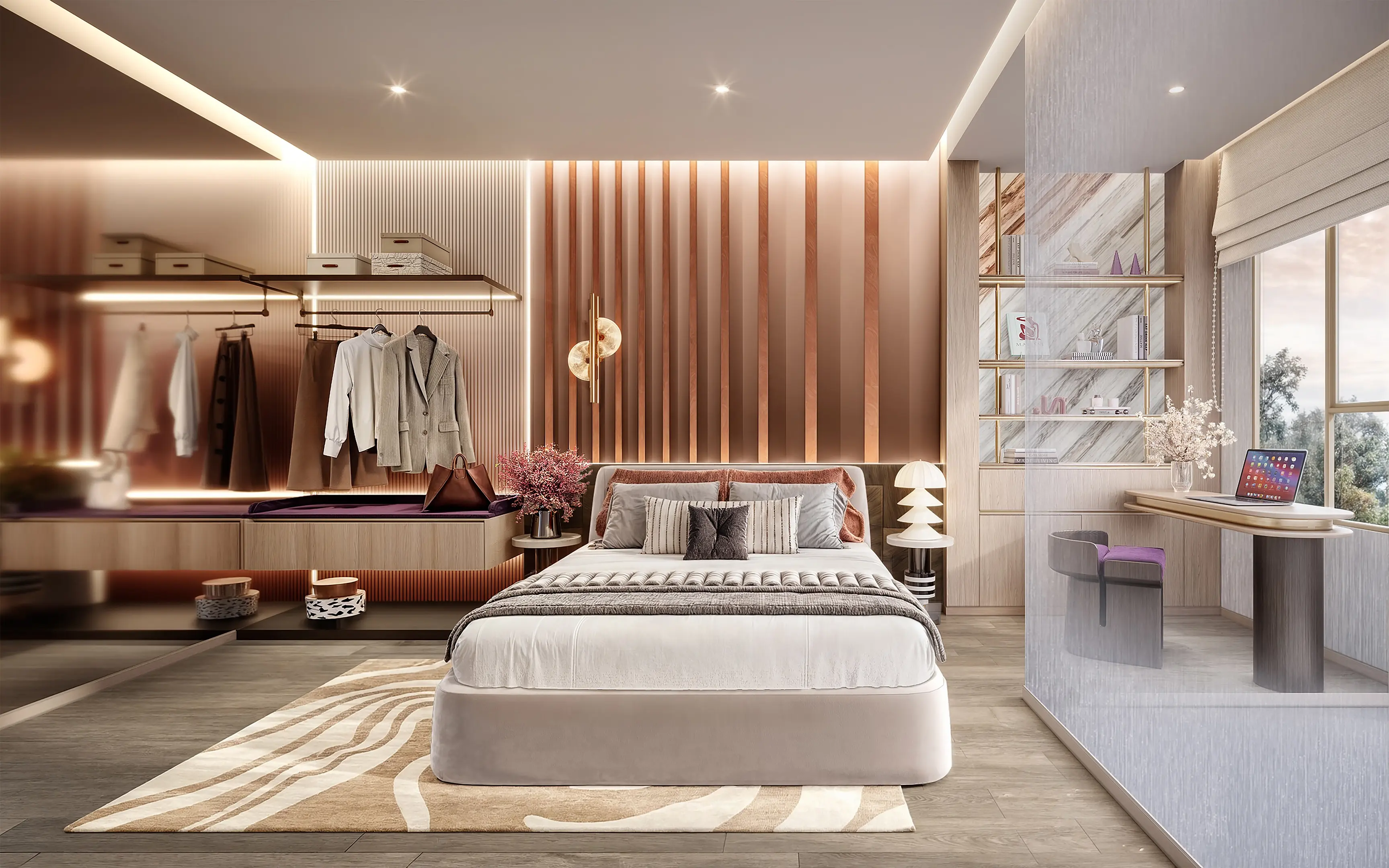 คอนโด 1 ห้องนอนอบอุ่นพร้อมรายละเอียดรอบคอบในยานนาวา ฟรีโฮลด์ & ออฟแผน