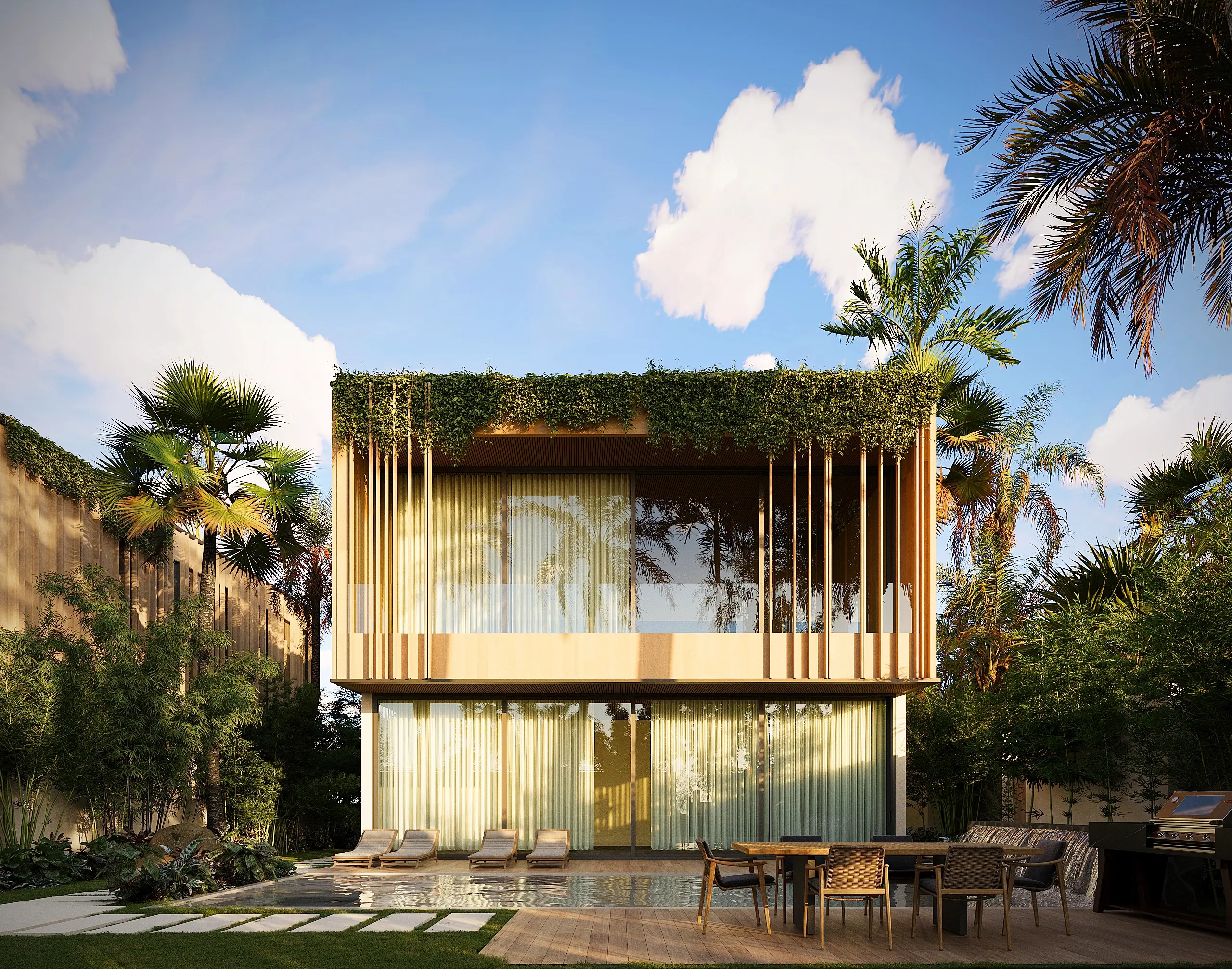 Beach front Villa 5 bedrooms for sale in Phangan Island, Thailand