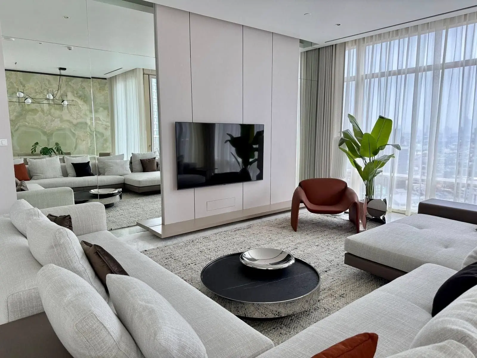 River front at Four Seasons Private Residences 3 beds for sale.