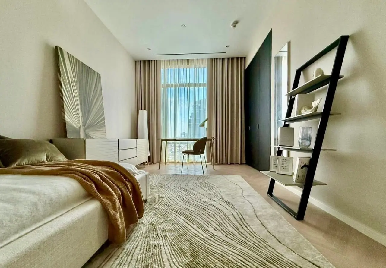 River front at Four Seasons Private Residences 3 beds for sale.