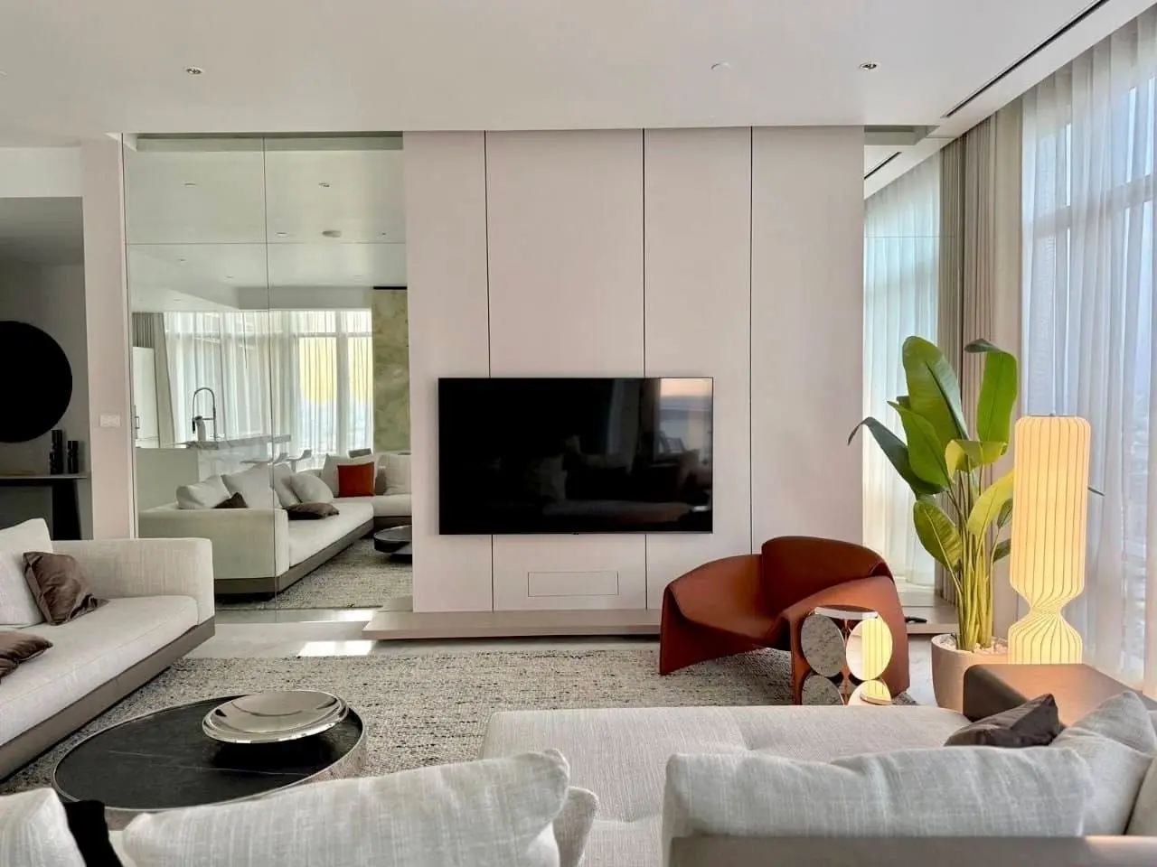 River front at Four Seasons Private Residences 3 beds for sale.