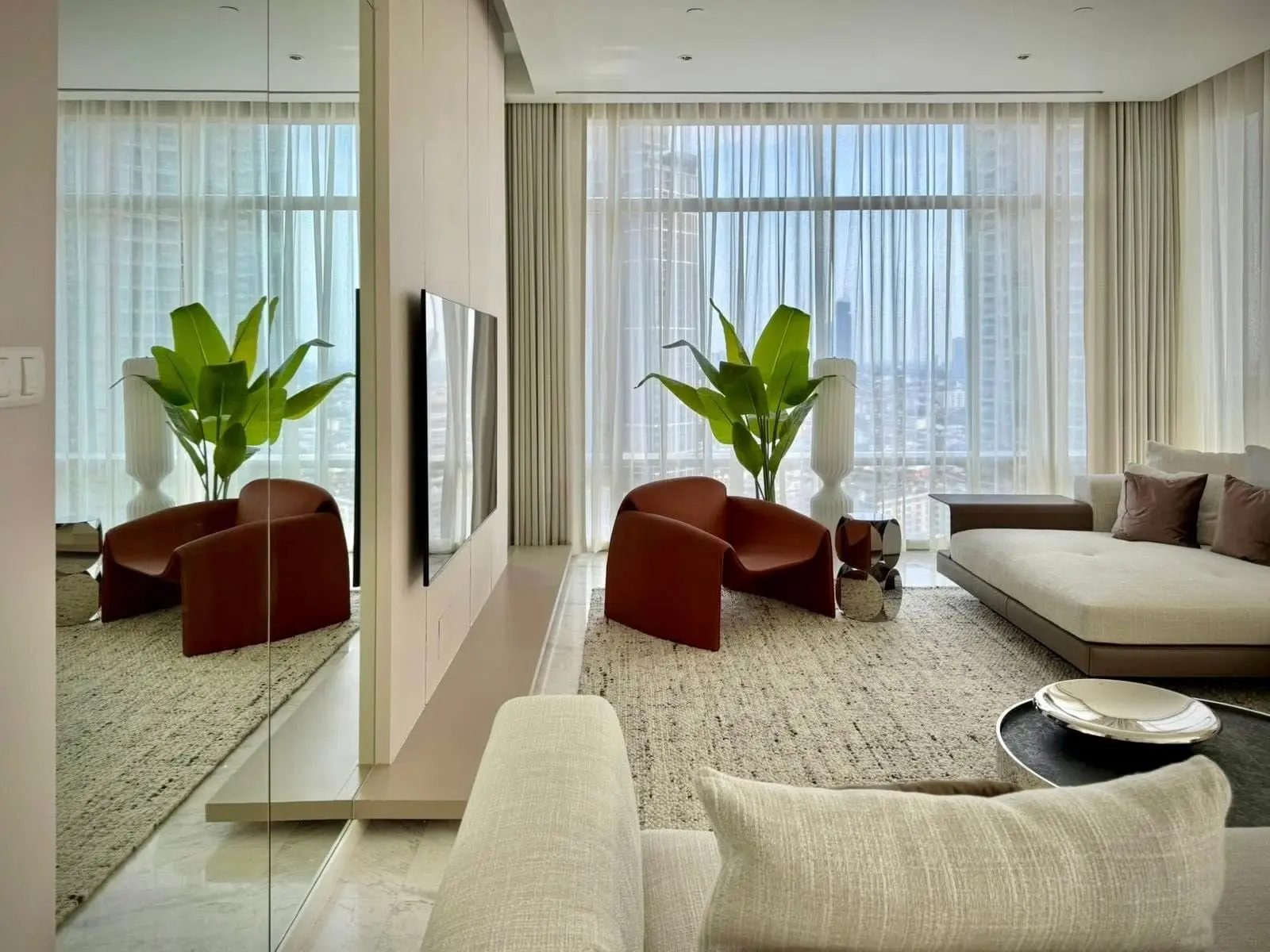 River front at Four Seasons Private Residences 3 beds for sale.