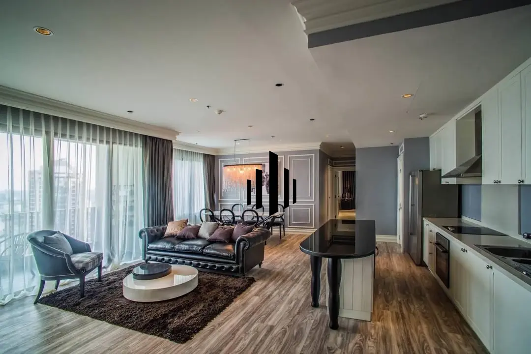 Spacious 3-Bed, 4-Bath Condo with Stunning City Views on 35th Floor