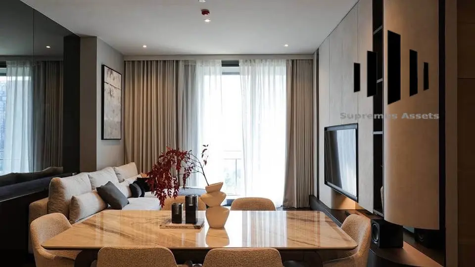 Modern 3 beds 3 baths near BTS Thonglor for rent and sale.