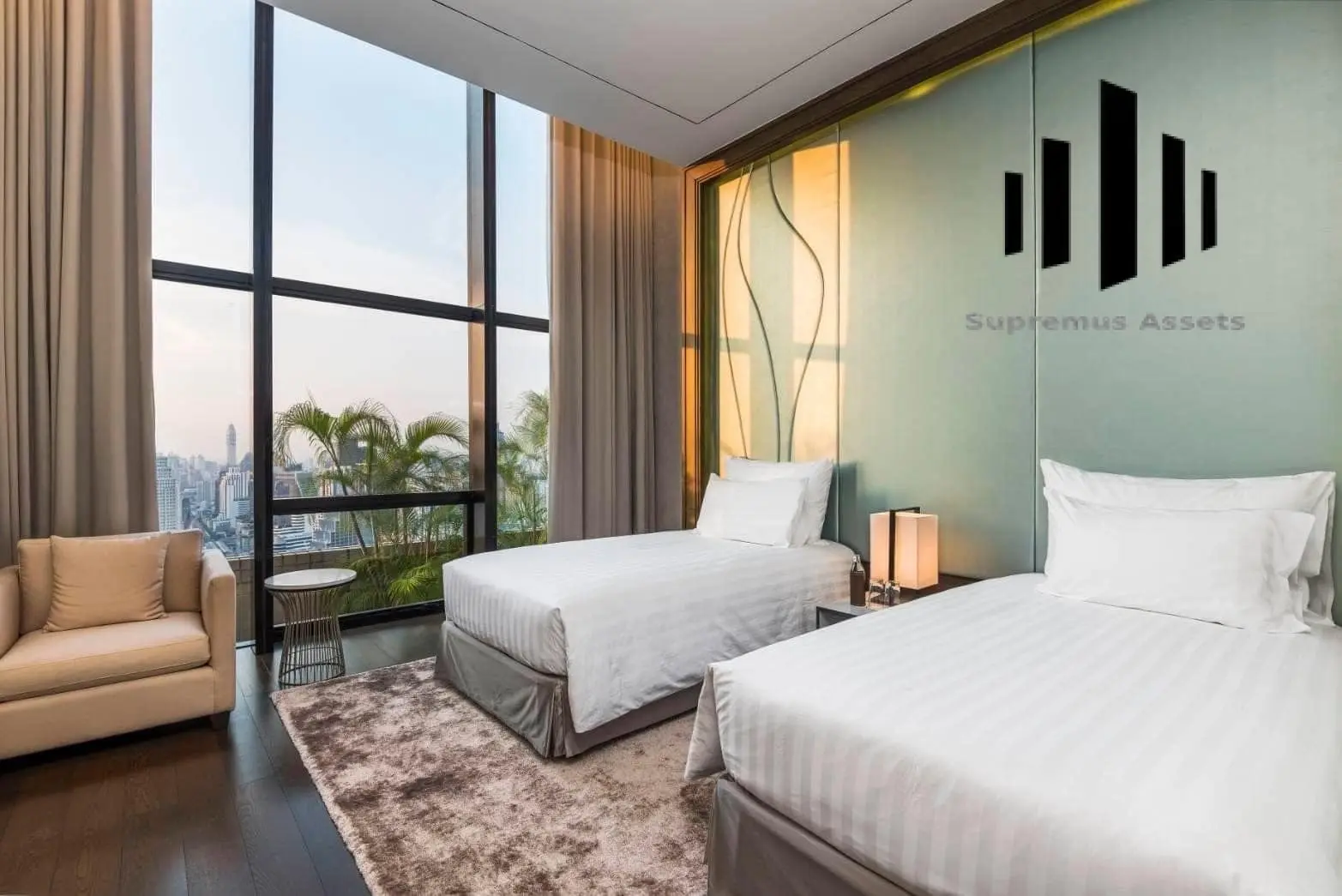 Spacious City-View Condo with Sleek Modern Touches and Great Natural Light