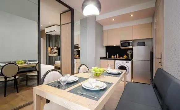 Park 24 for rent 2 beds fully furnished , Unblock view with Bathtub 