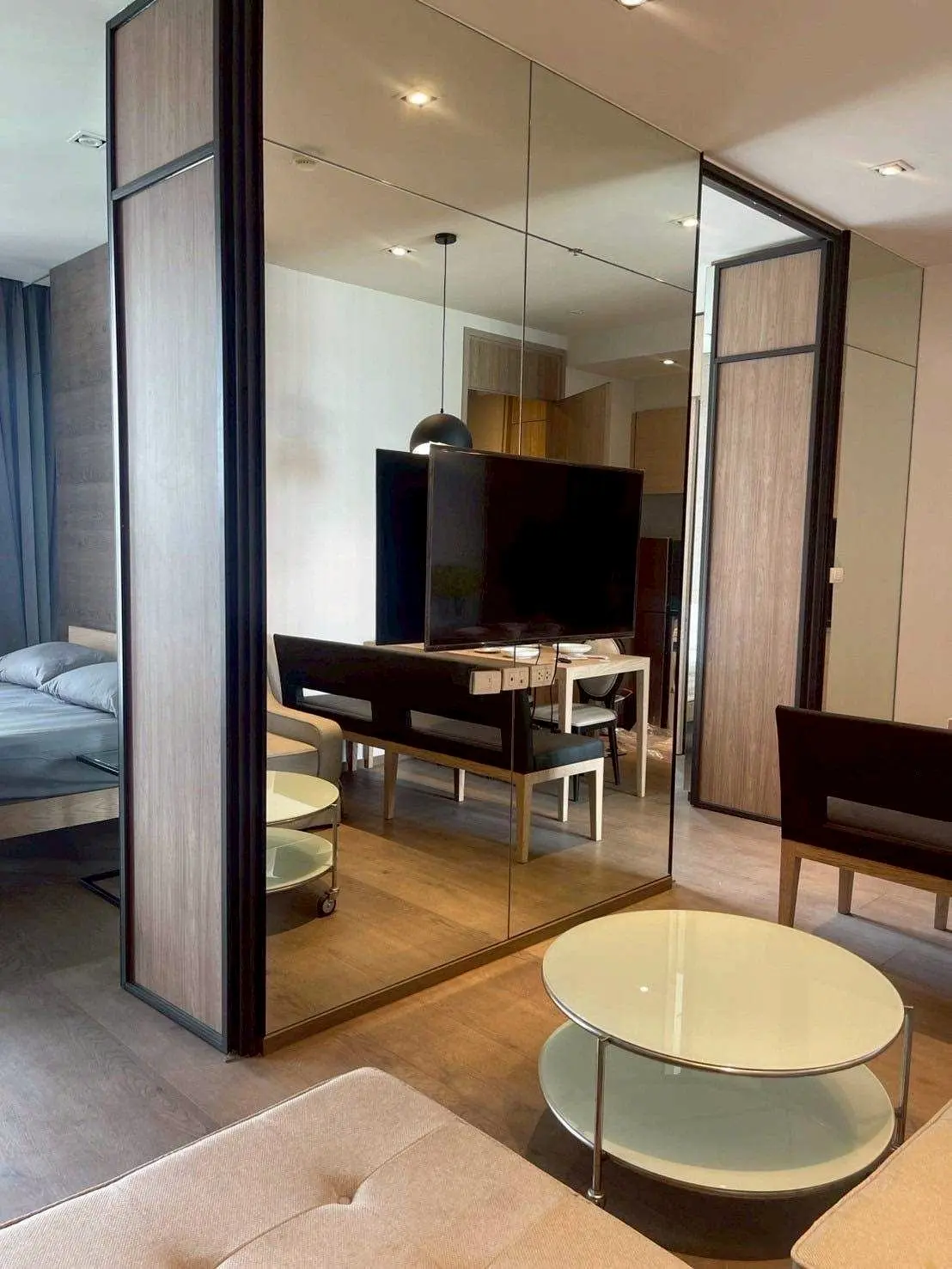Park 24 for rent 2 beds fully furnished , Unblock view with Bathtub 
