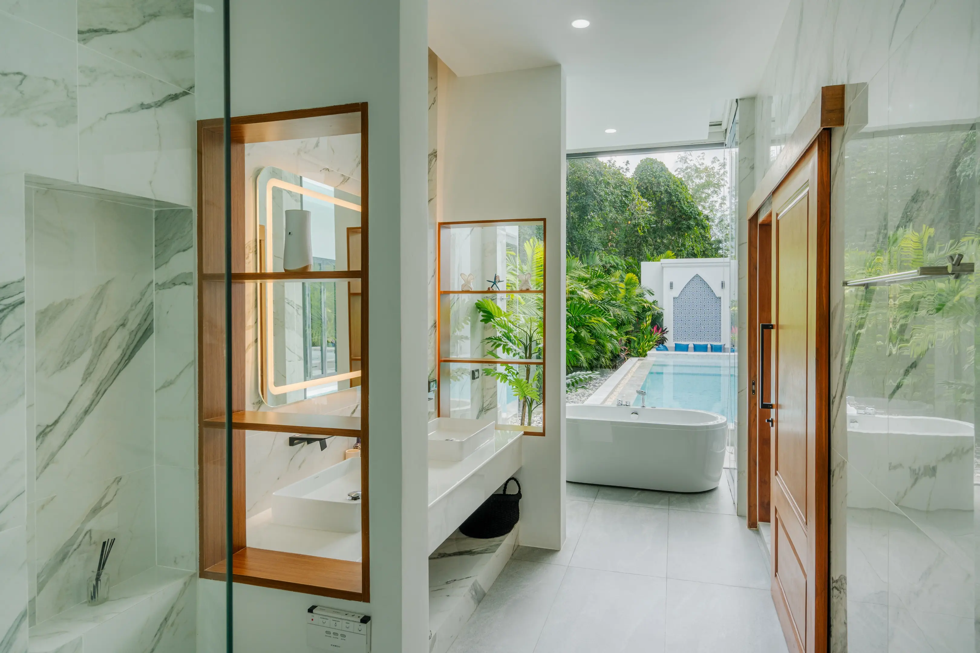 Spacious 5-Bedroom Modern Villa with Private Pool and Scenic Mountain Views in Menara, Phuket