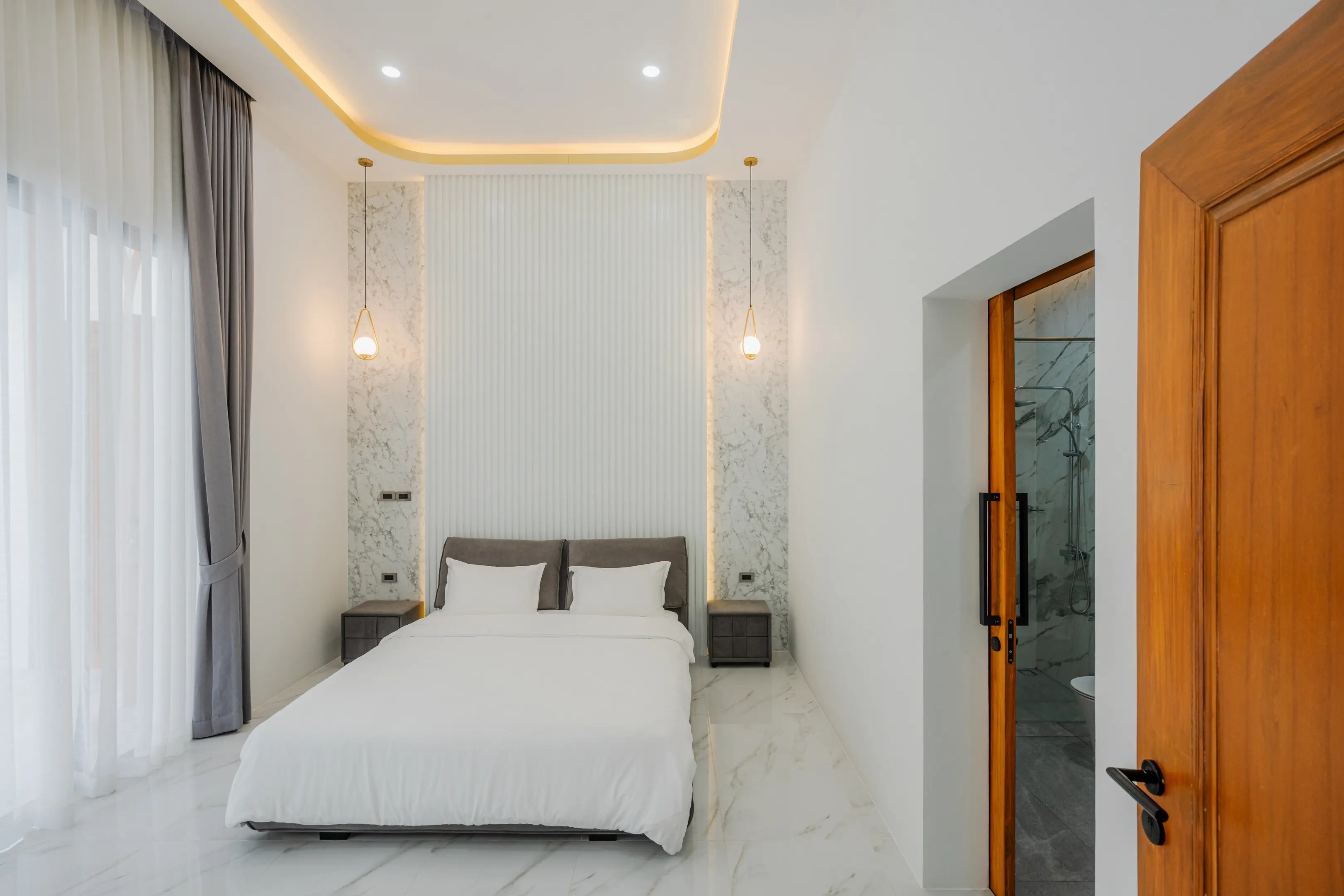 Spacious 5-Bedroom Modern Villa with Private Pool and Scenic Mountain Views in Menara, Phuket