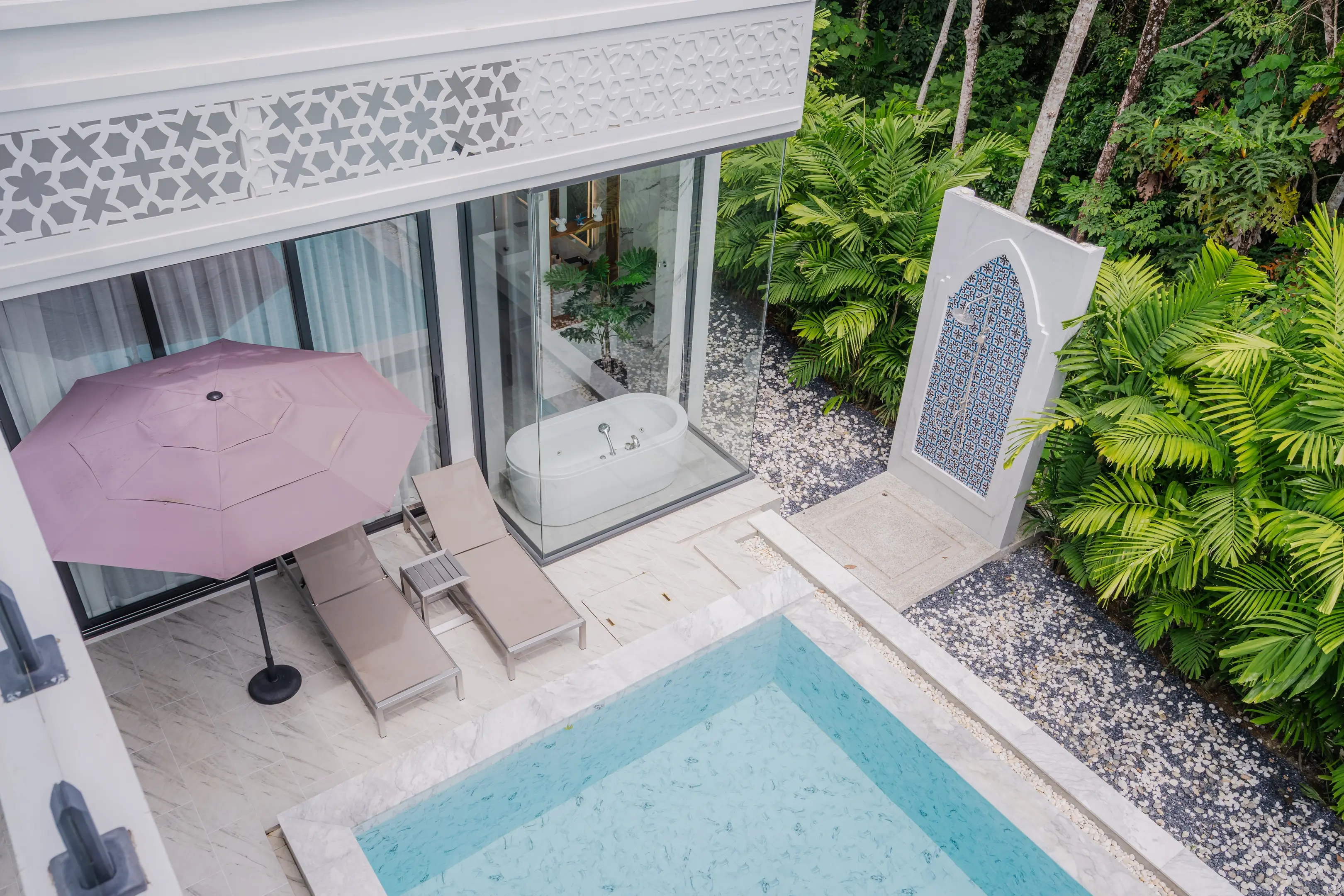 Spacious 5-Bedroom Modern Villa with Private Pool and Scenic Mountain Views in Menara, Phuket