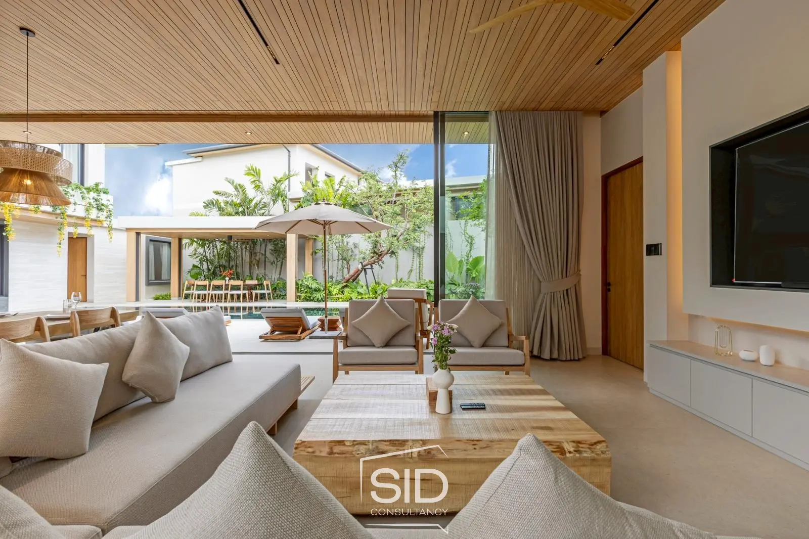 Peaceful Pool Villa Getaway Near Layan Beach