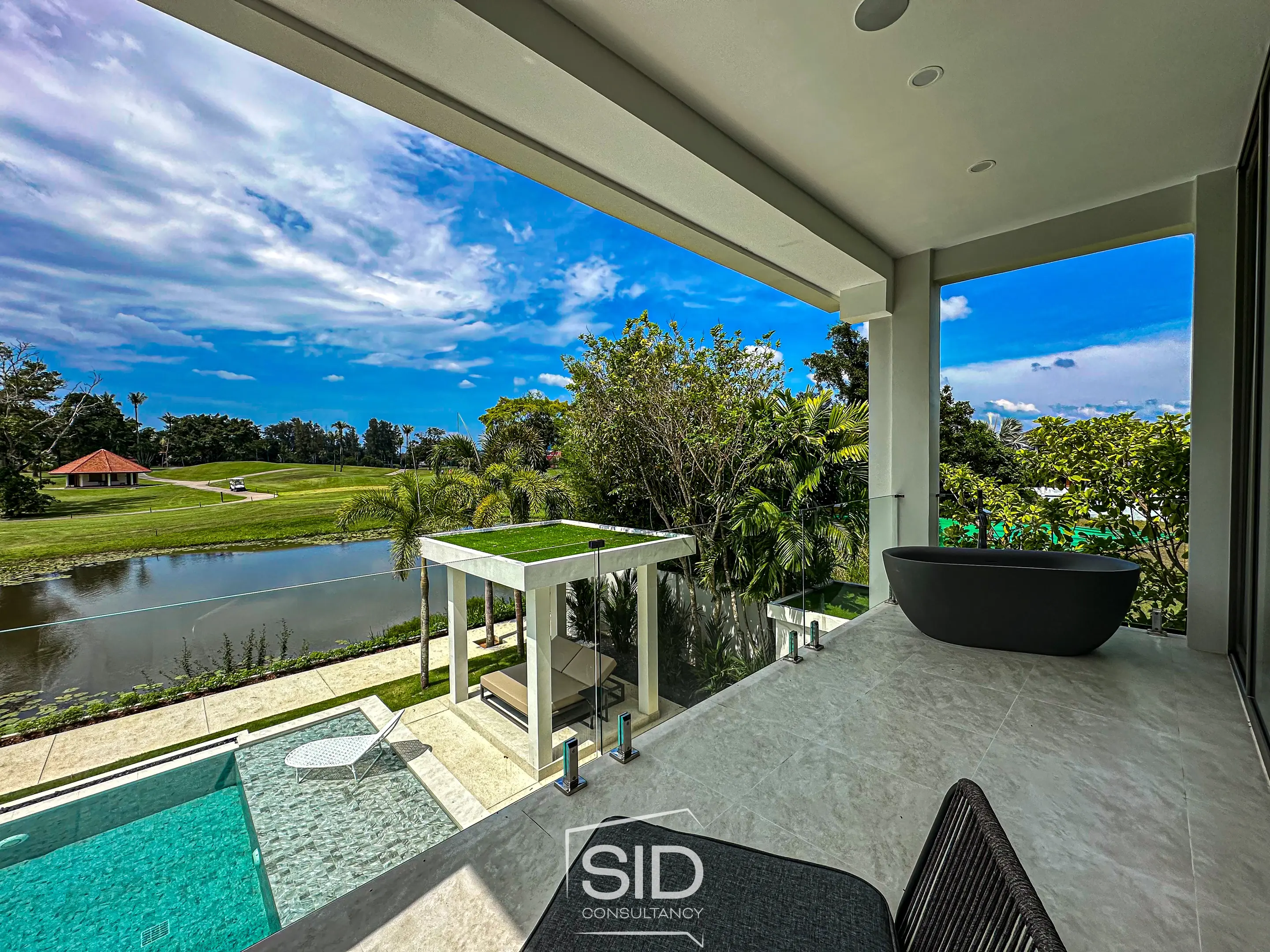 Spacious 6-Bedroom Modern Villa with Private Garden and Pool Views in Laguna Homes, Phuket
