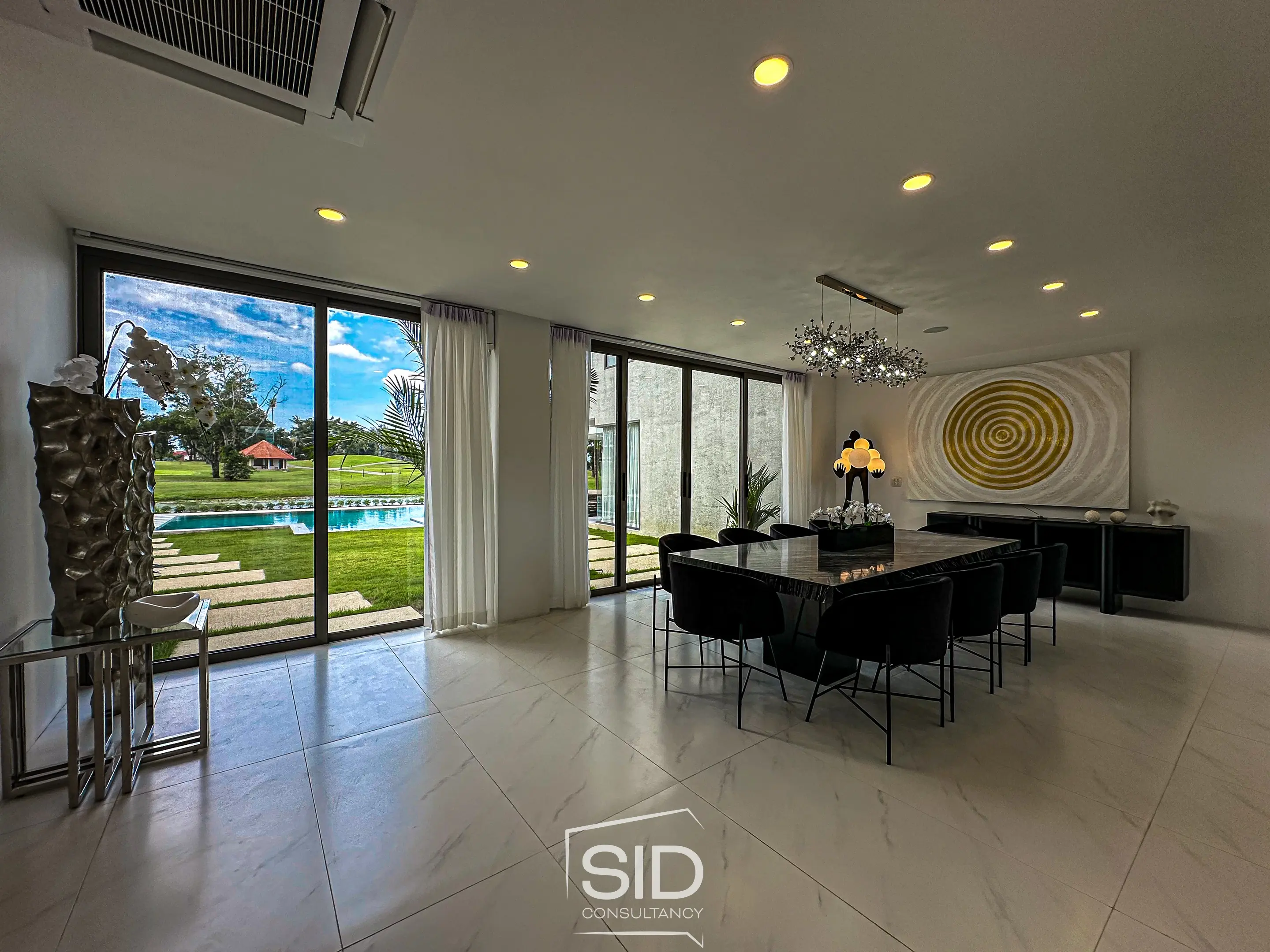 Spacious 6-Bedroom Modern Villa with Private Garden and Pool Views in Laguna Homes, Phuket