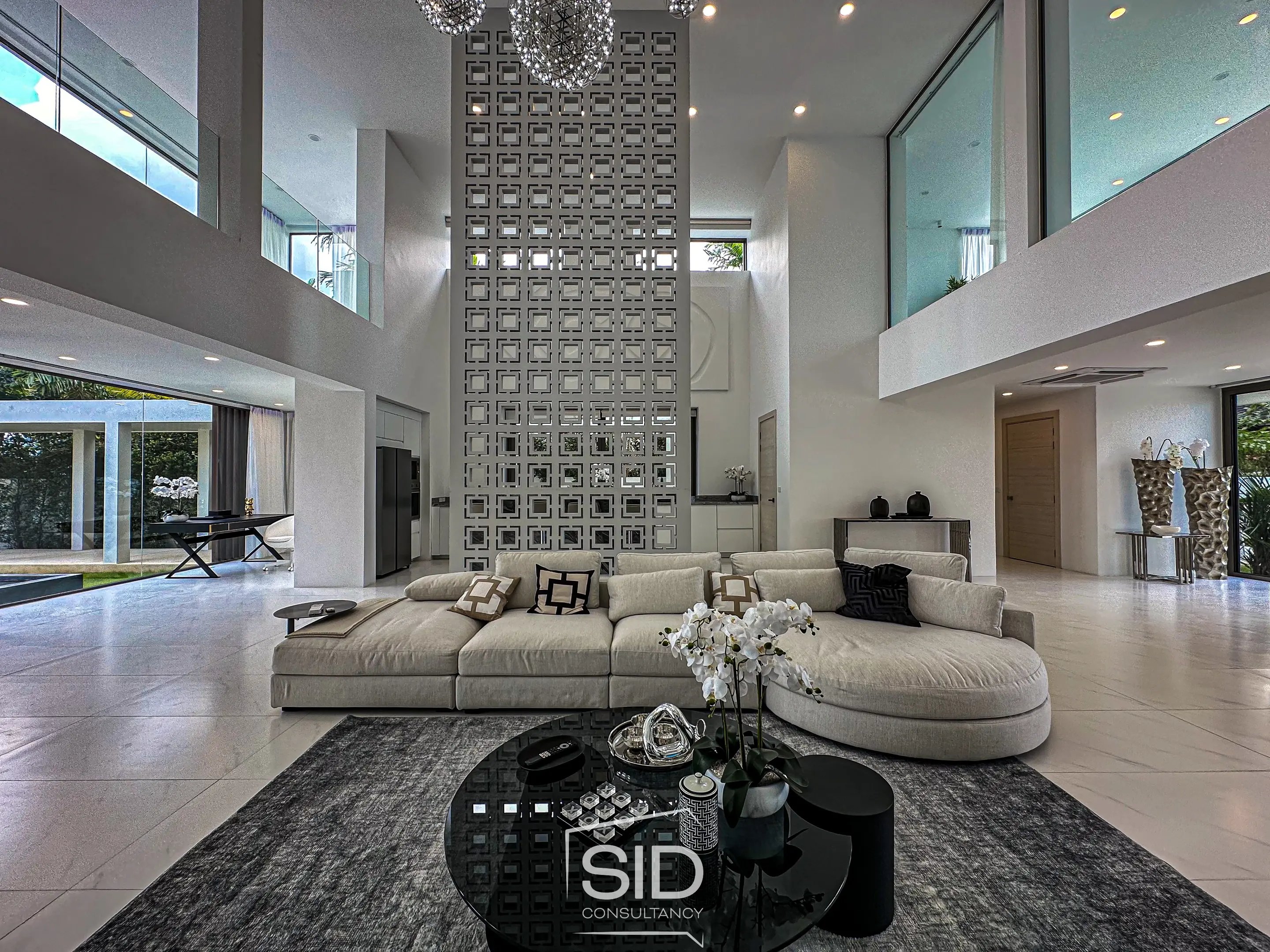 Spacious 6-Bedroom Modern Villa with Private Garden and Pool Views in Laguna Homes, Phuket