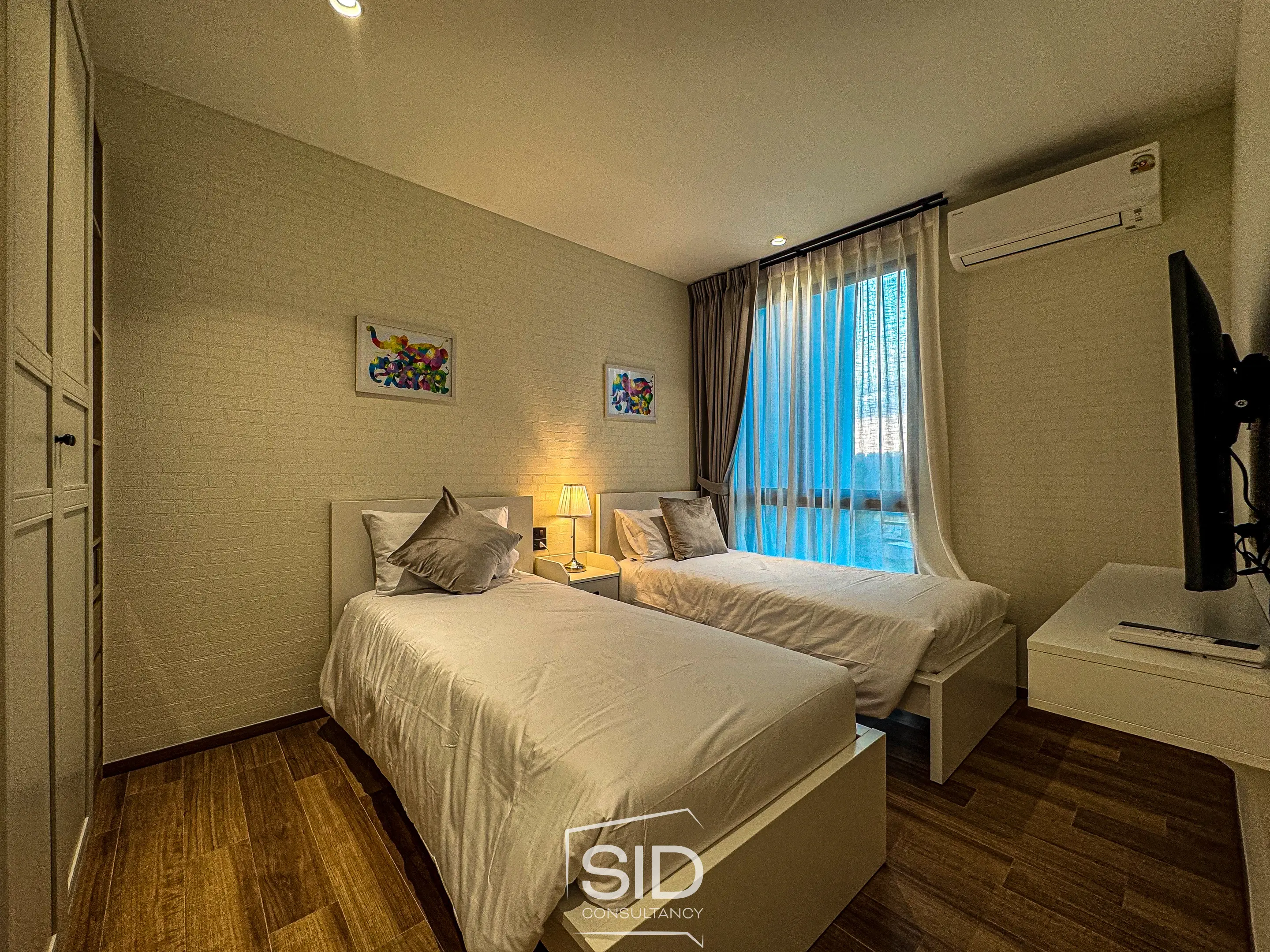 Modern 2-Bedroom Condo at The Title Halo 1, Nai Yang – Only 350m from the Beach 