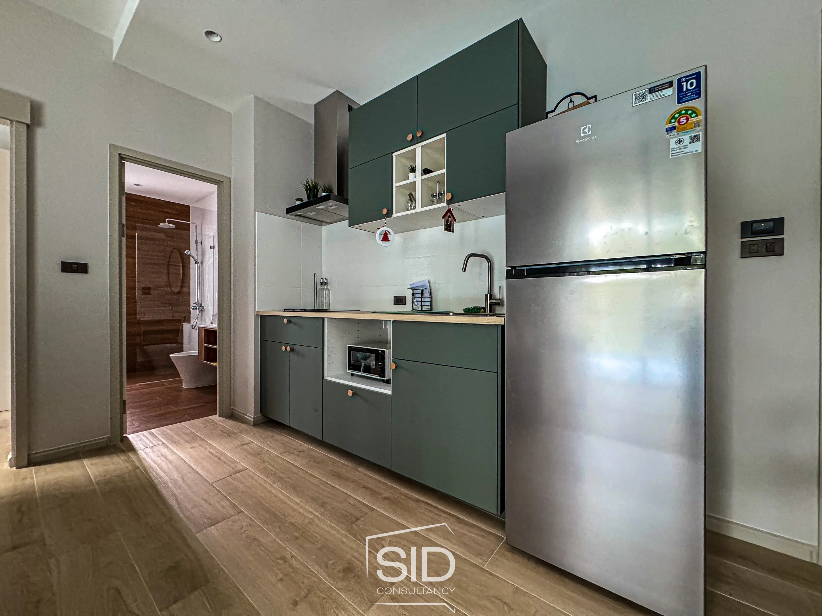 Modern 1-Bedroom Condo with Direct Pool Access – The Title Halo 1, Nai Yang