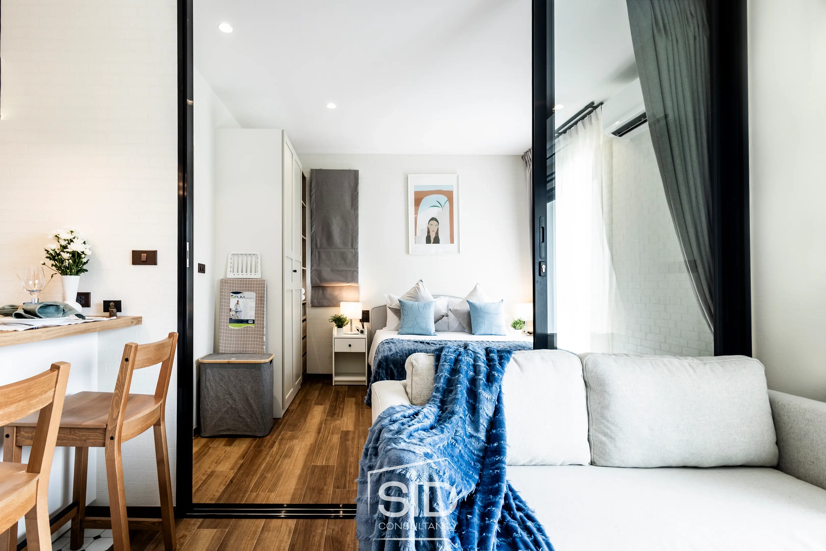 Modern 1-Bedroom Condo at The Title Halo 1, Nai Yang – Mountain View