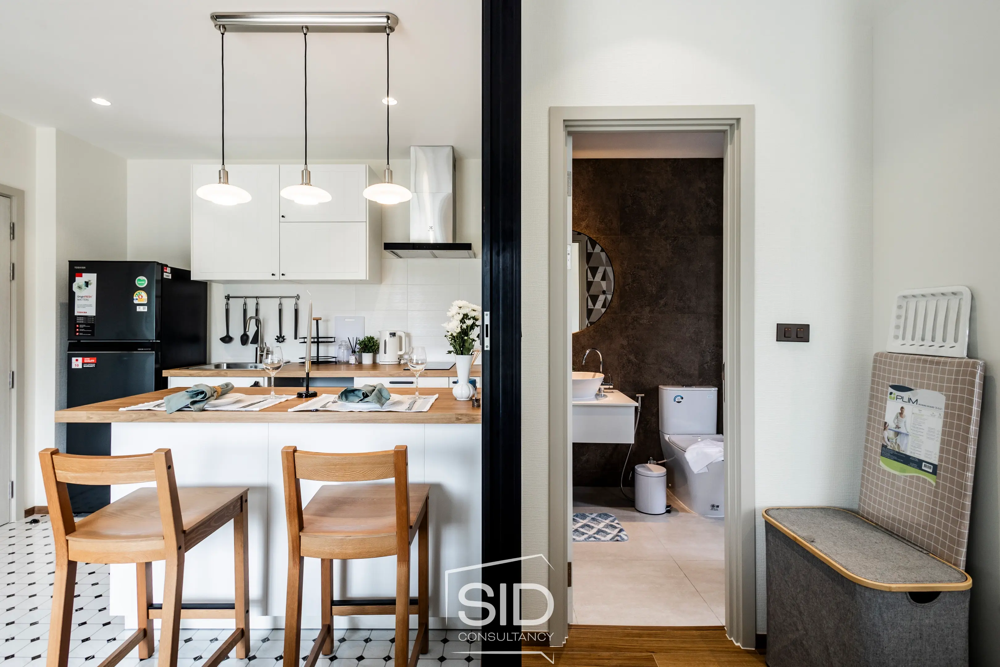 Modern 1-Bedroom Condo at The Title Halo 1, Nai Yang – Mountain View
