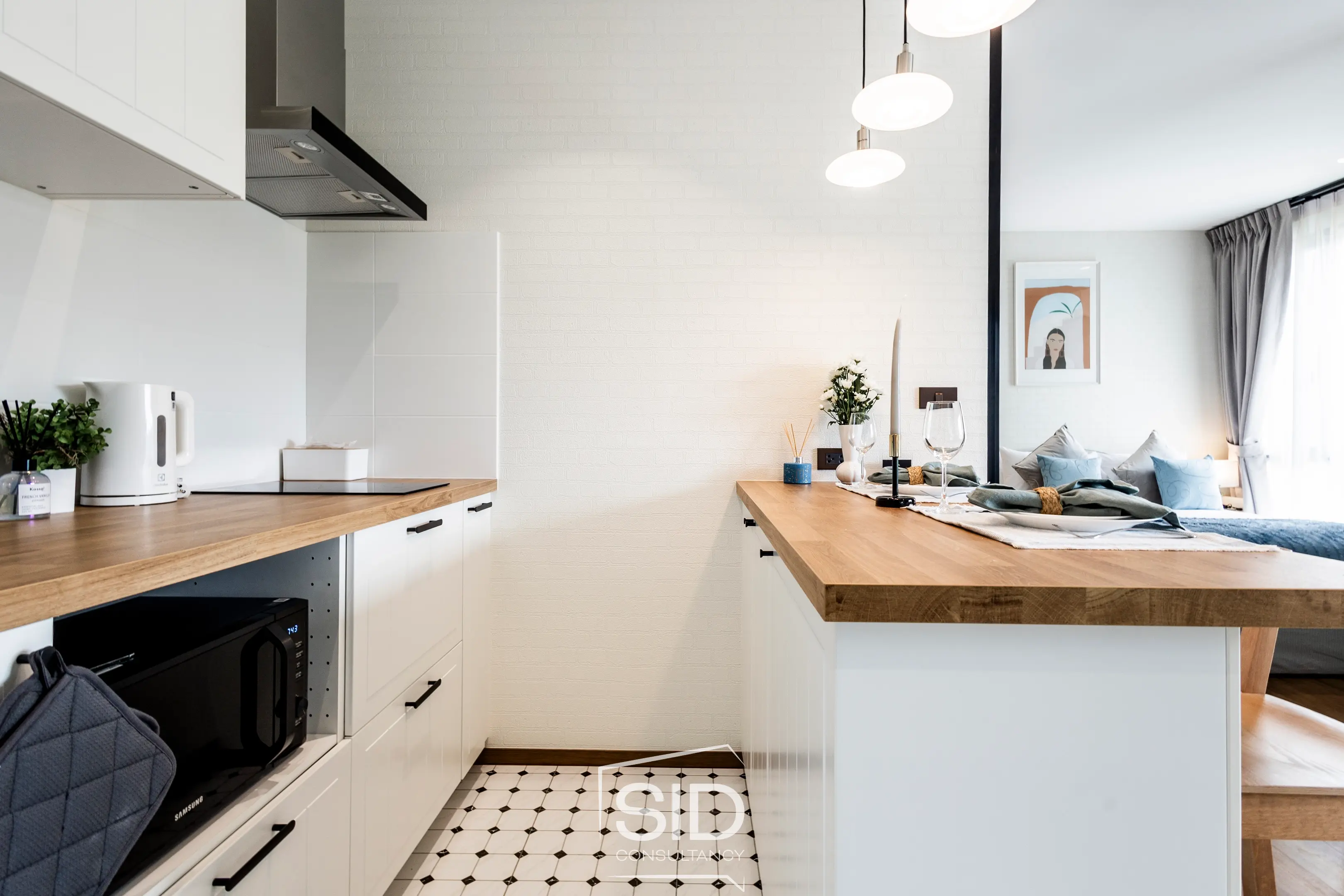 Modern 1-Bedroom Condo at The Title Halo 1, Nai Yang – Mountain View
