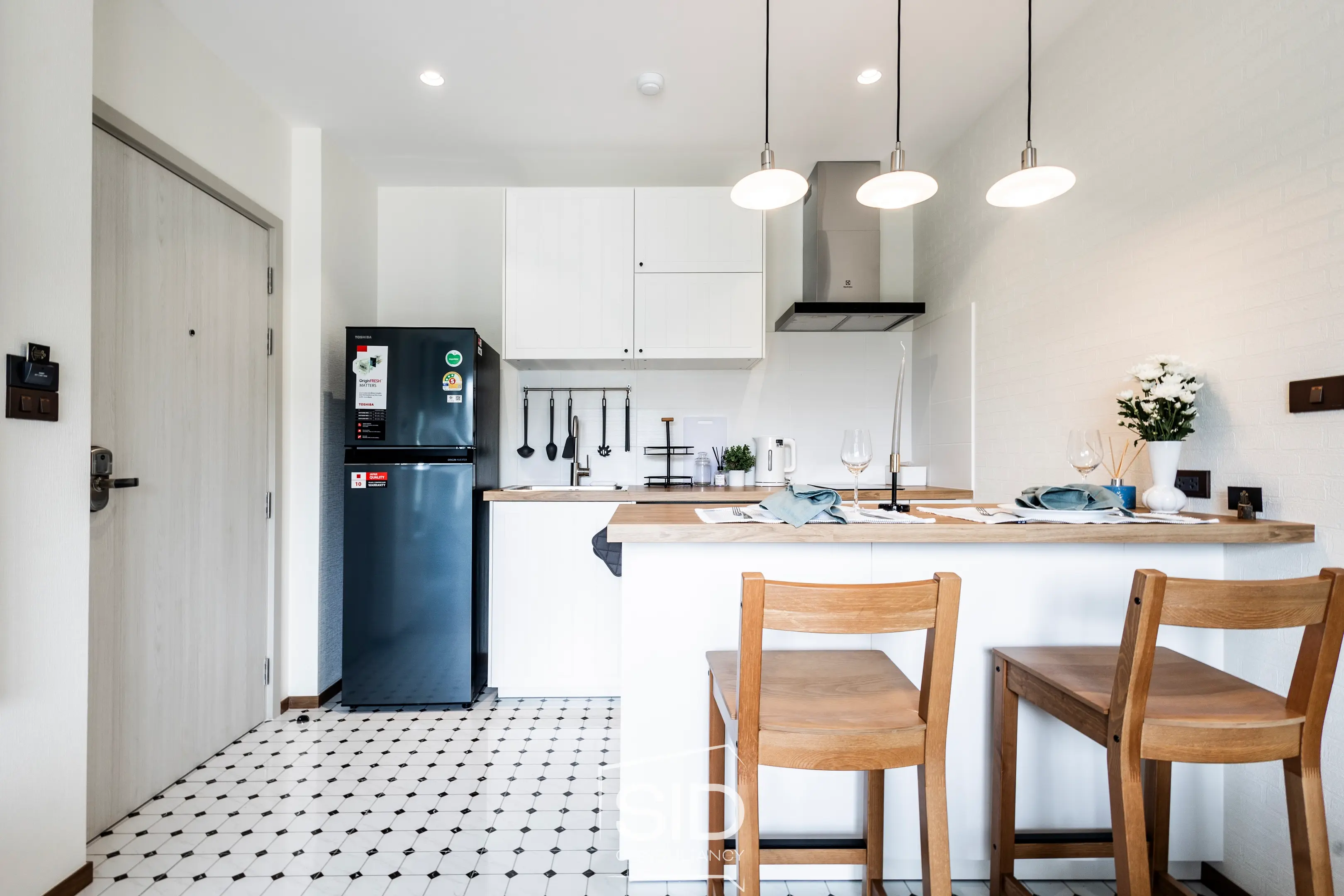 Modern 1-Bedroom Condo at The Title Halo 1, Nai Yang – Mountain View