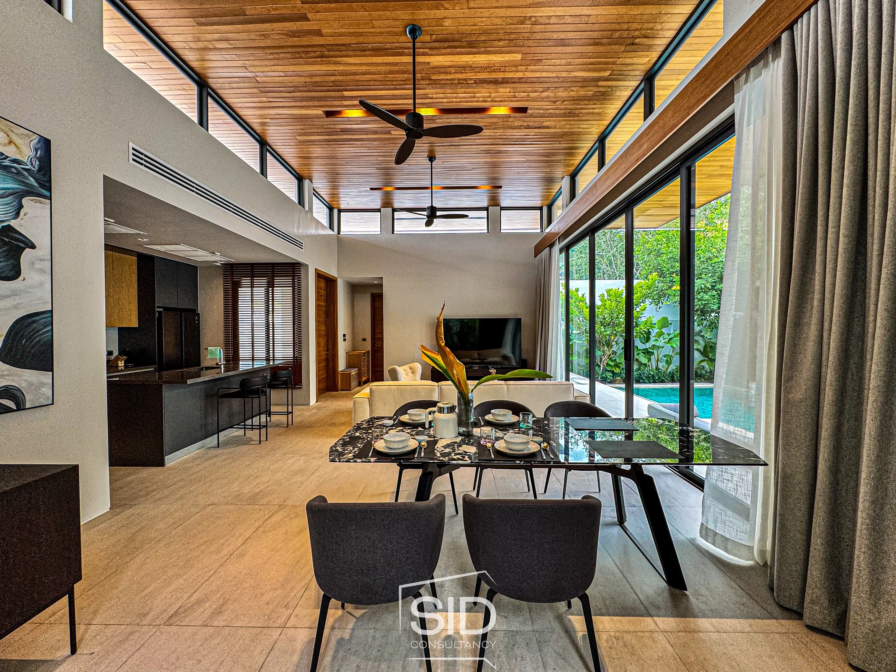 Botanica Modern Loft – 3-Bedroom Nature-Loft Villa in Si Sunthon, Phuket
