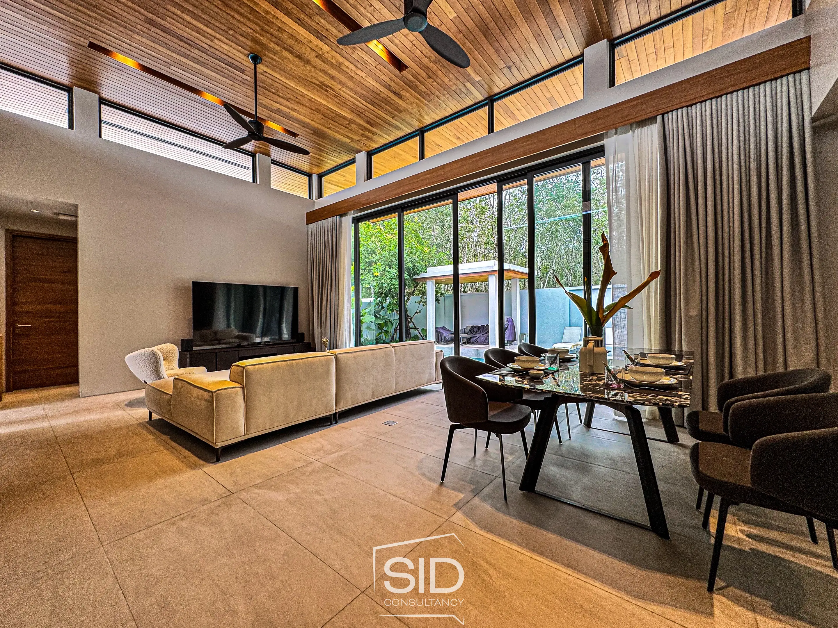 Botanica Modern Loft – 3-Bedroom Nature-Loft Villa in Si Sunthon, Phuket