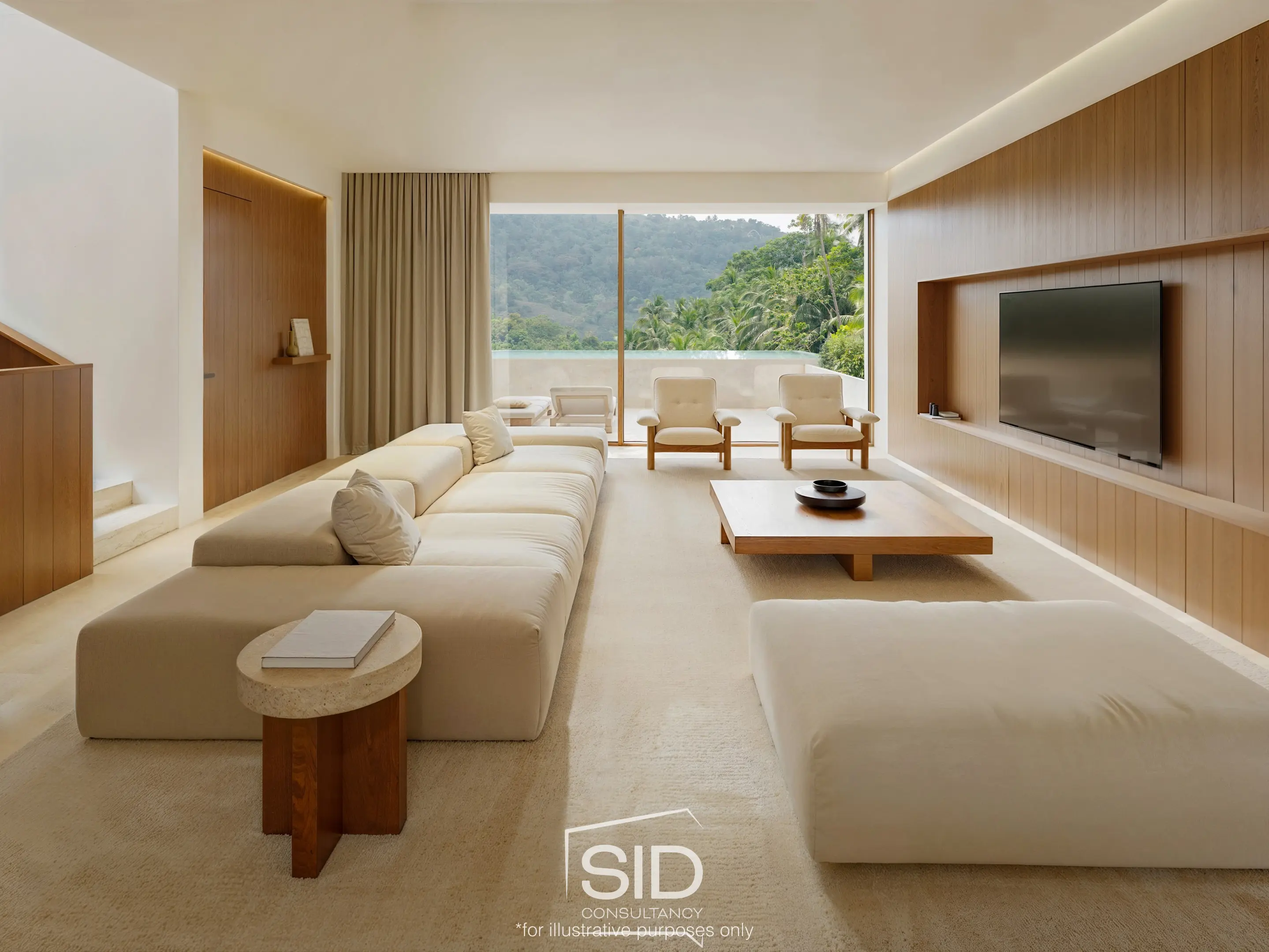Modern 3-Bedroom Phuket Villa with Private Pool and Open Living Space