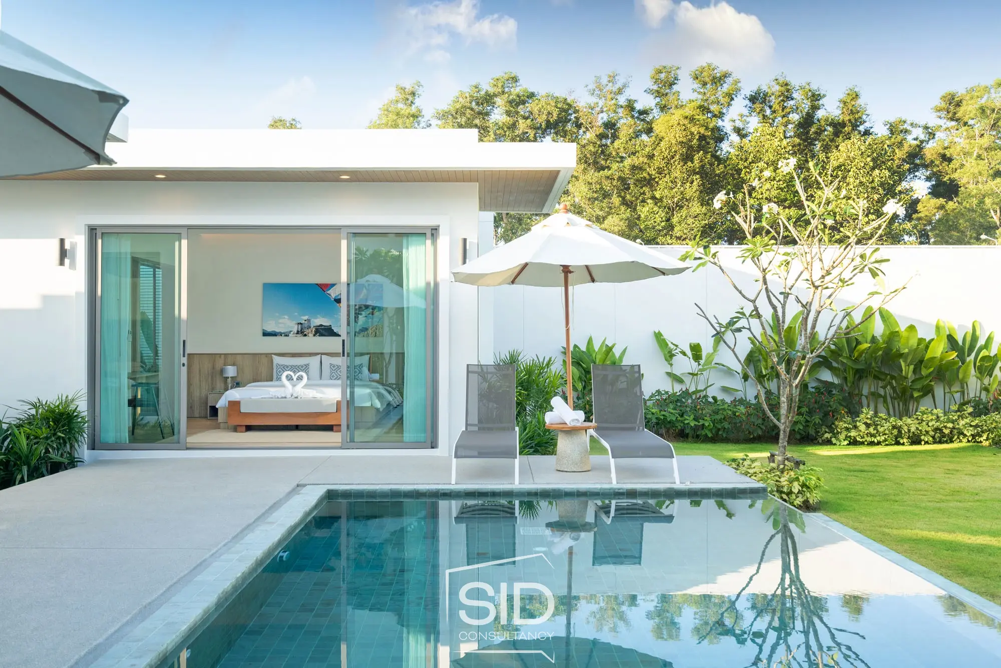 Shambhala Grand Villa | 2 BR Deluxe Garden Pool