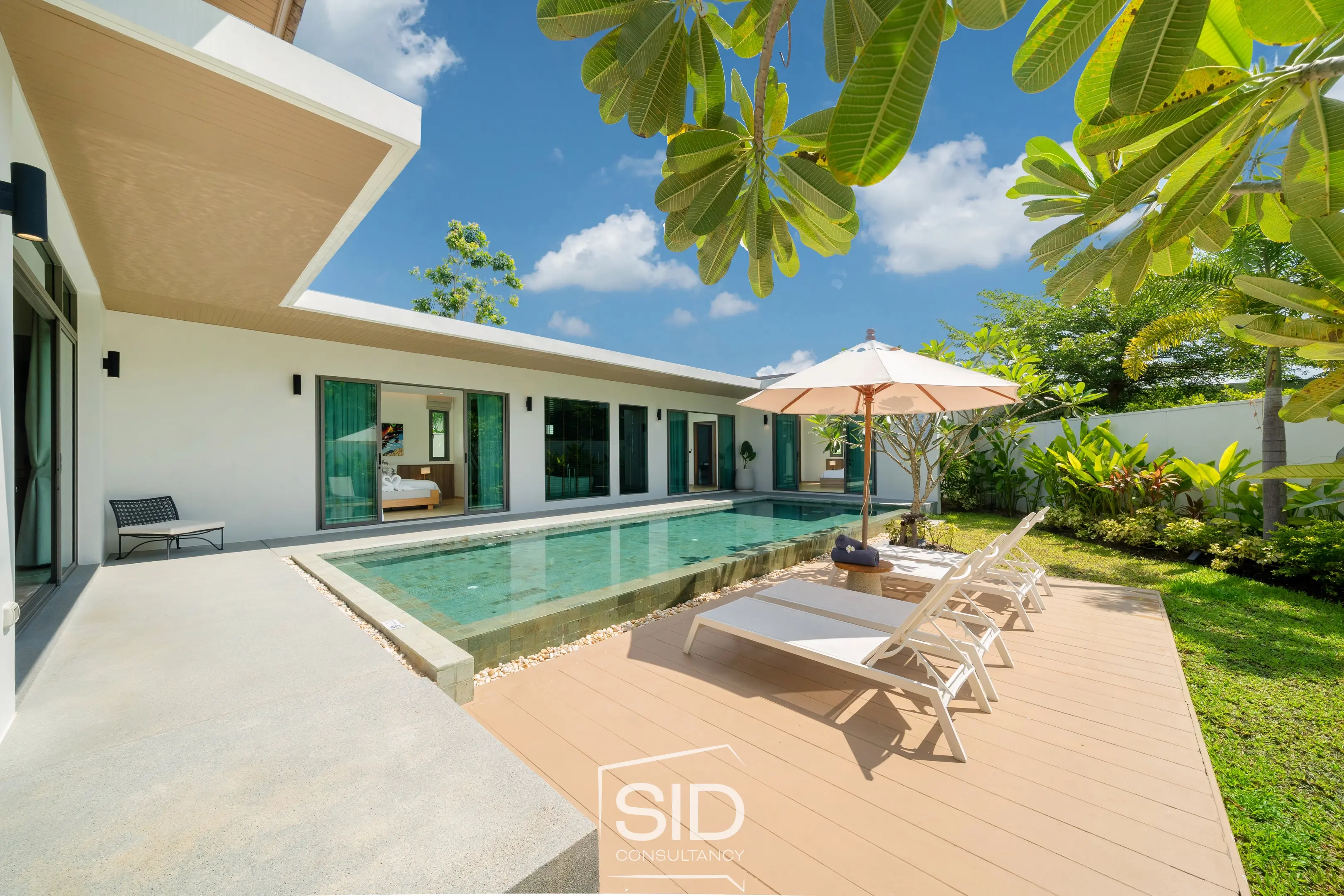 Shambhala Grand Villa | 3 BR Deluxe Garden Pool Villa