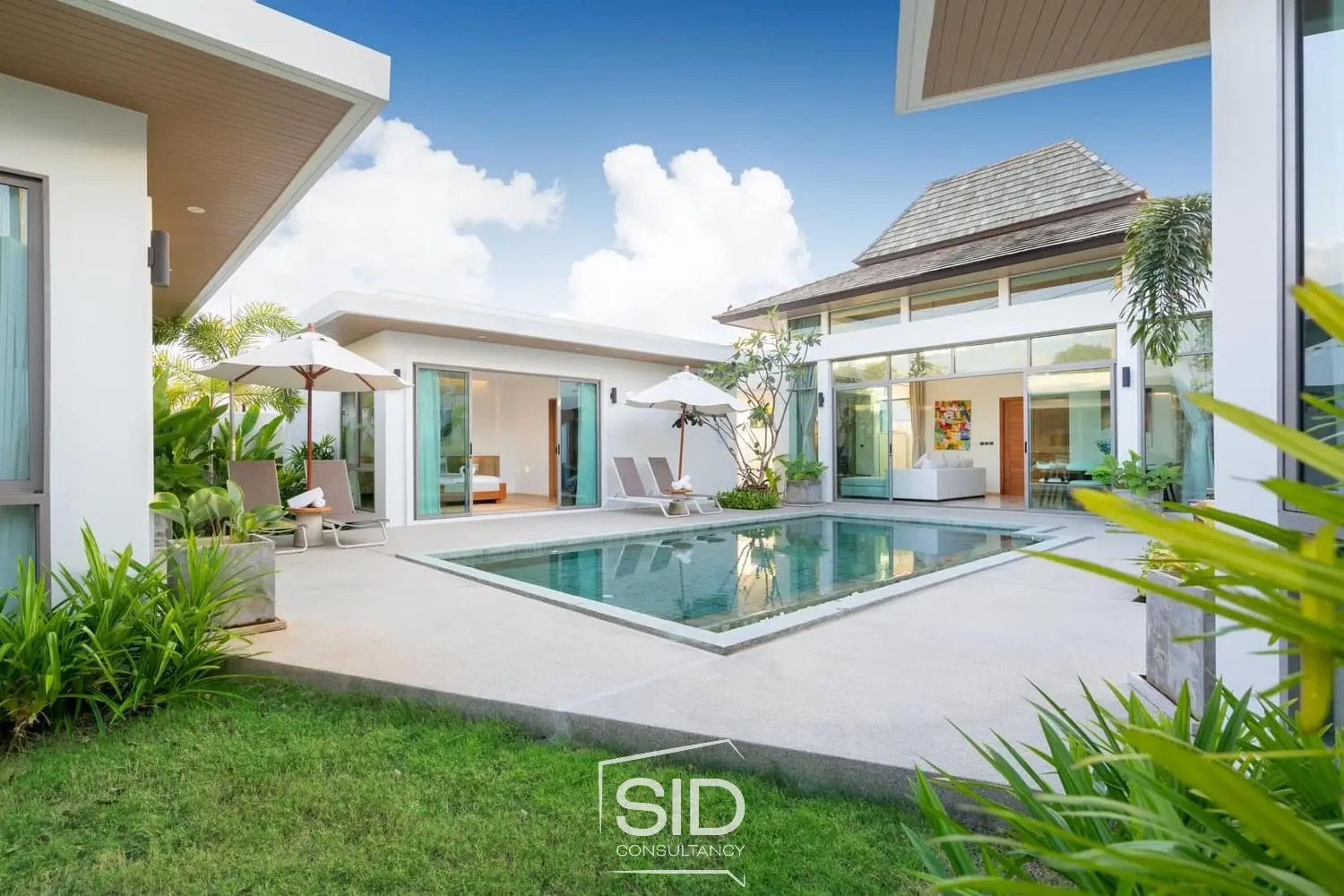 Shambhala Grand Villa | 3 BR Grand Deluxe Garden Pool Villa