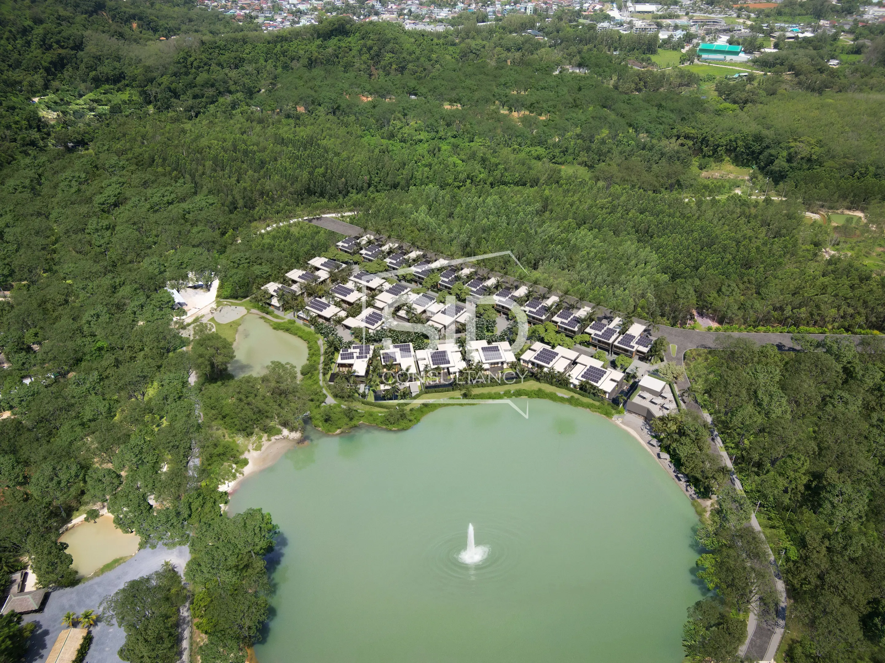 Villa Type A — Redwood Lakeside 2 floors villa with panoramic hillside views. 