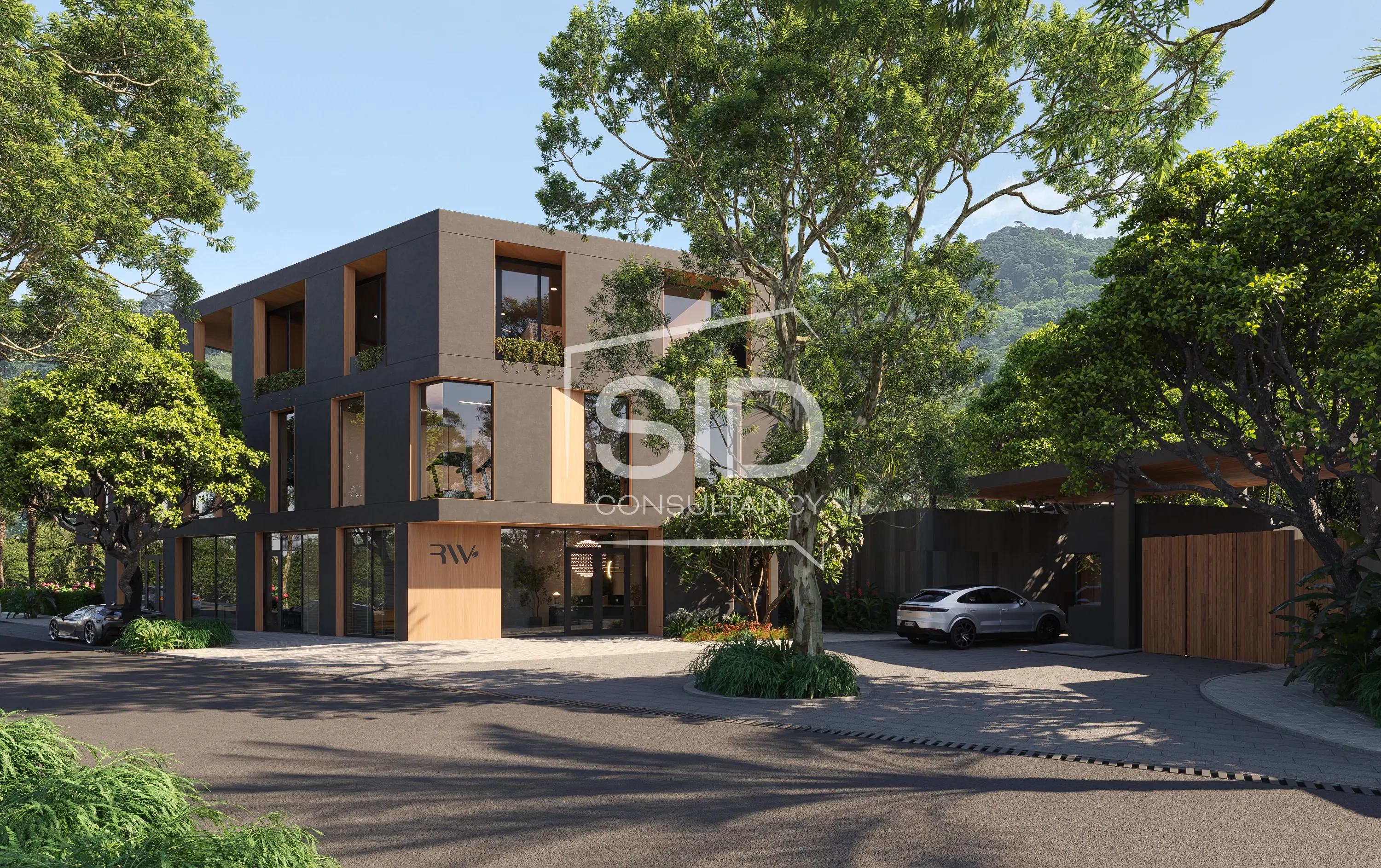 Villa Type A — Redwood Lakeside 2 floors villa with panoramic hillside views. 