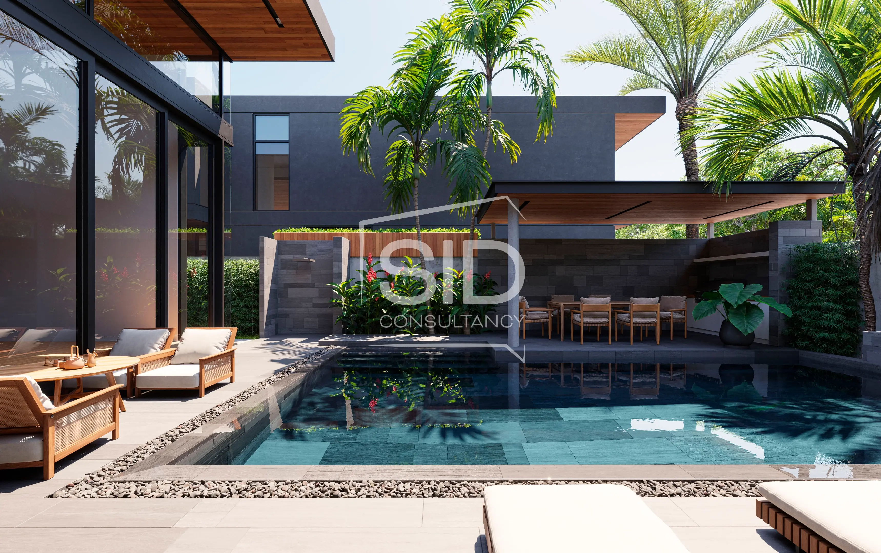 Villa Type A — Redwood Lakeside 2 floors villa with panoramic hillside views. 