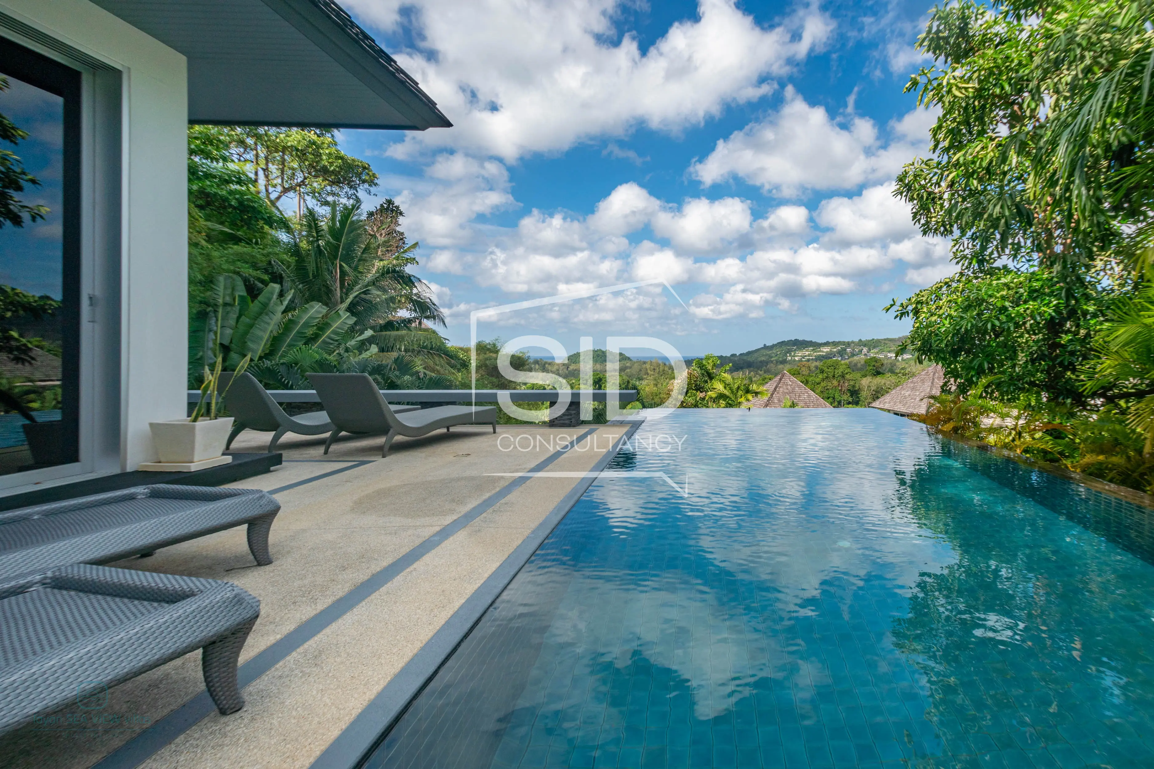 Overlooking Layan Seaview villa