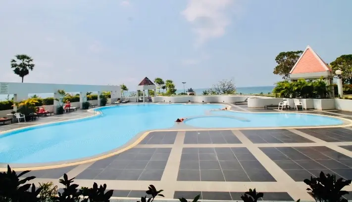 Jomtien Plaza - Beachfront - Duplex - Foreign Name - Pool and Sea View