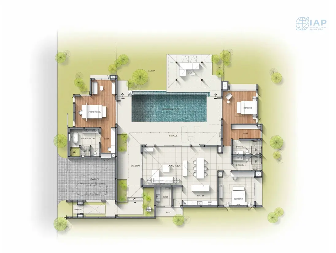 3 Bedrooms Villa