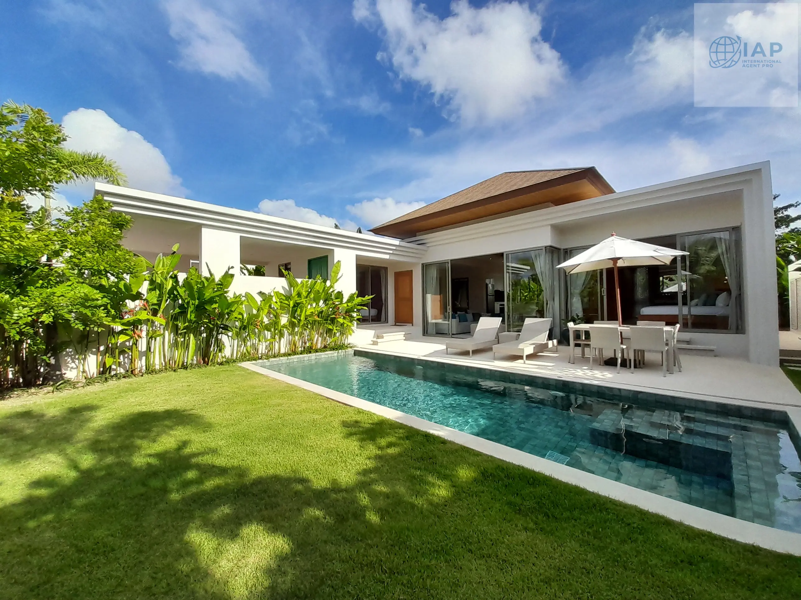 Modern 3-Bed Single-Story Villa with Private Pool in Thalang, Phuket